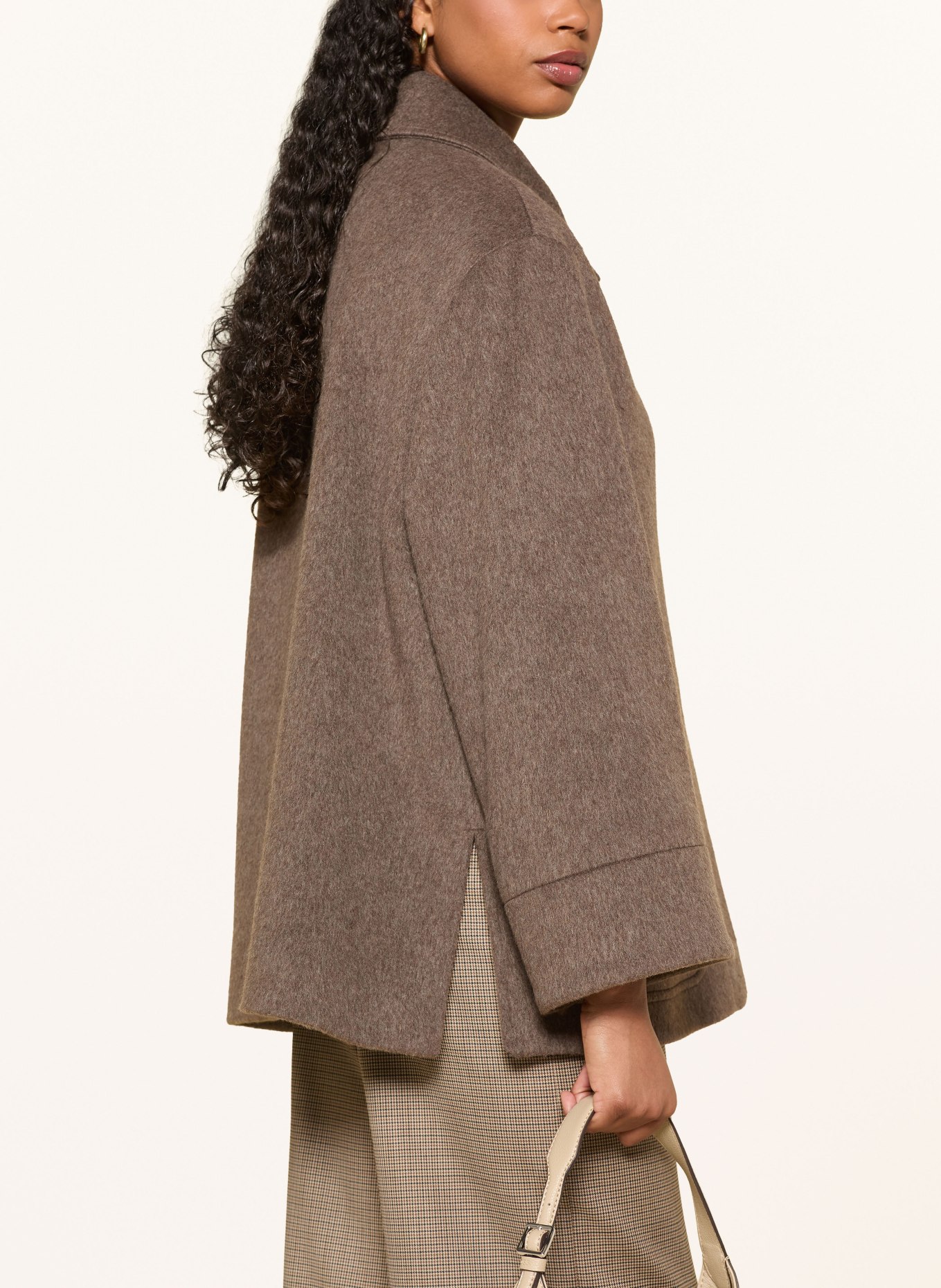 ICONS CINZIA ROCCA Peacoat: TAUPE