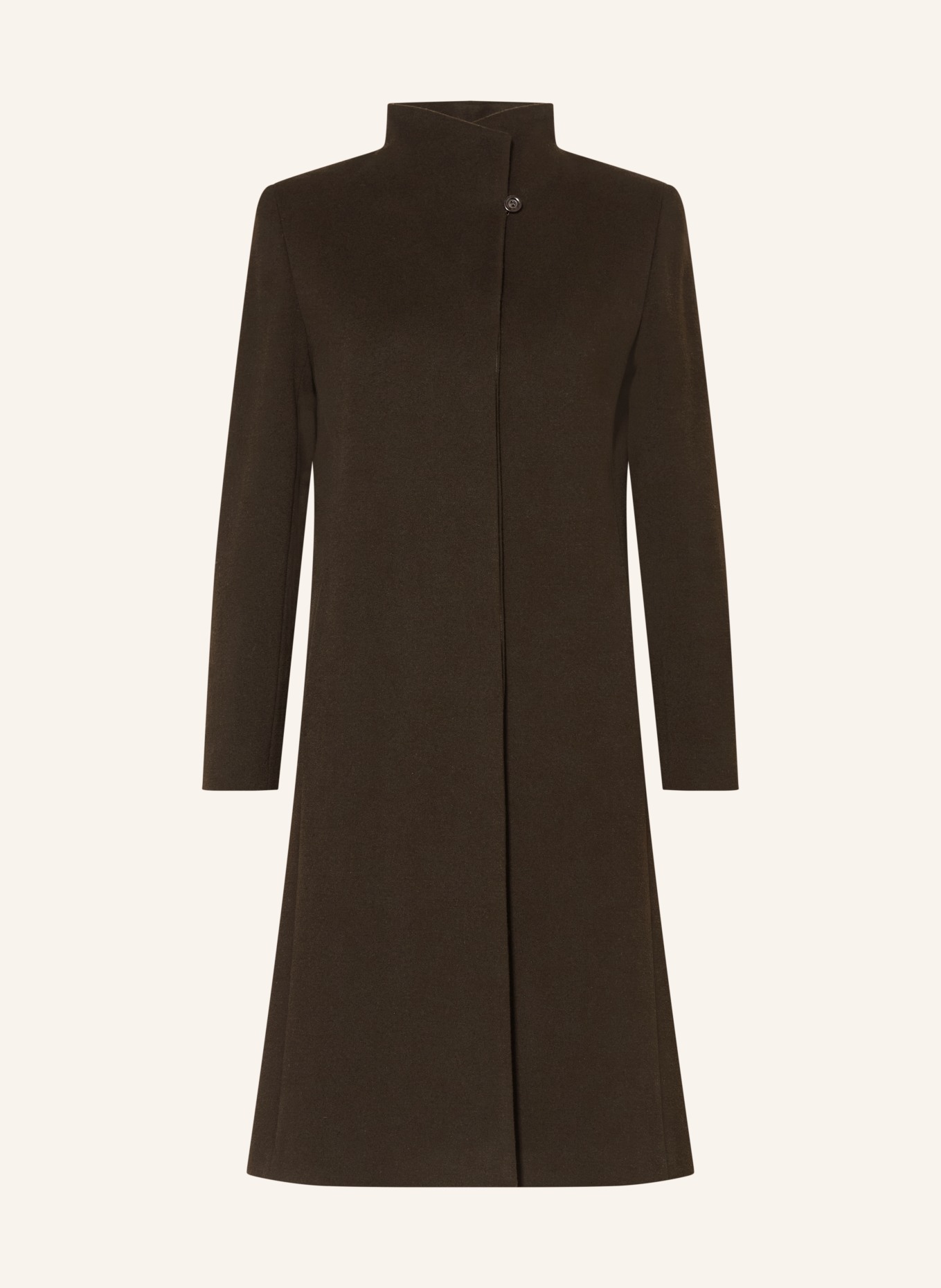 ICONS CINZIA ROCCA Manteau en laine: MARRON FONCÉ