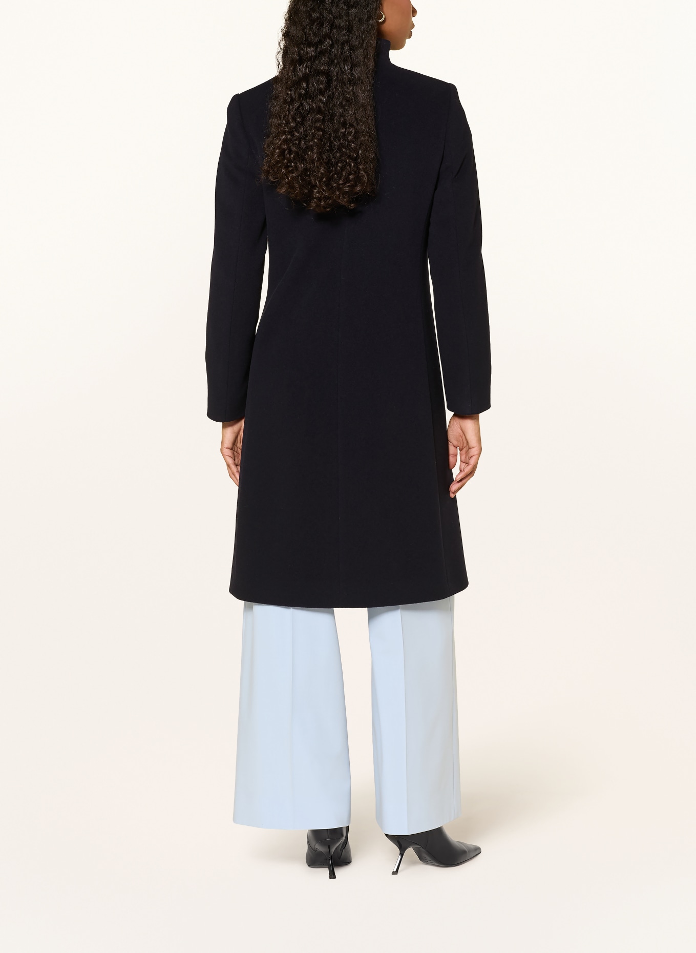ICONS CINZIA ROCCA Manteau en laine: BLEU FONCÉ