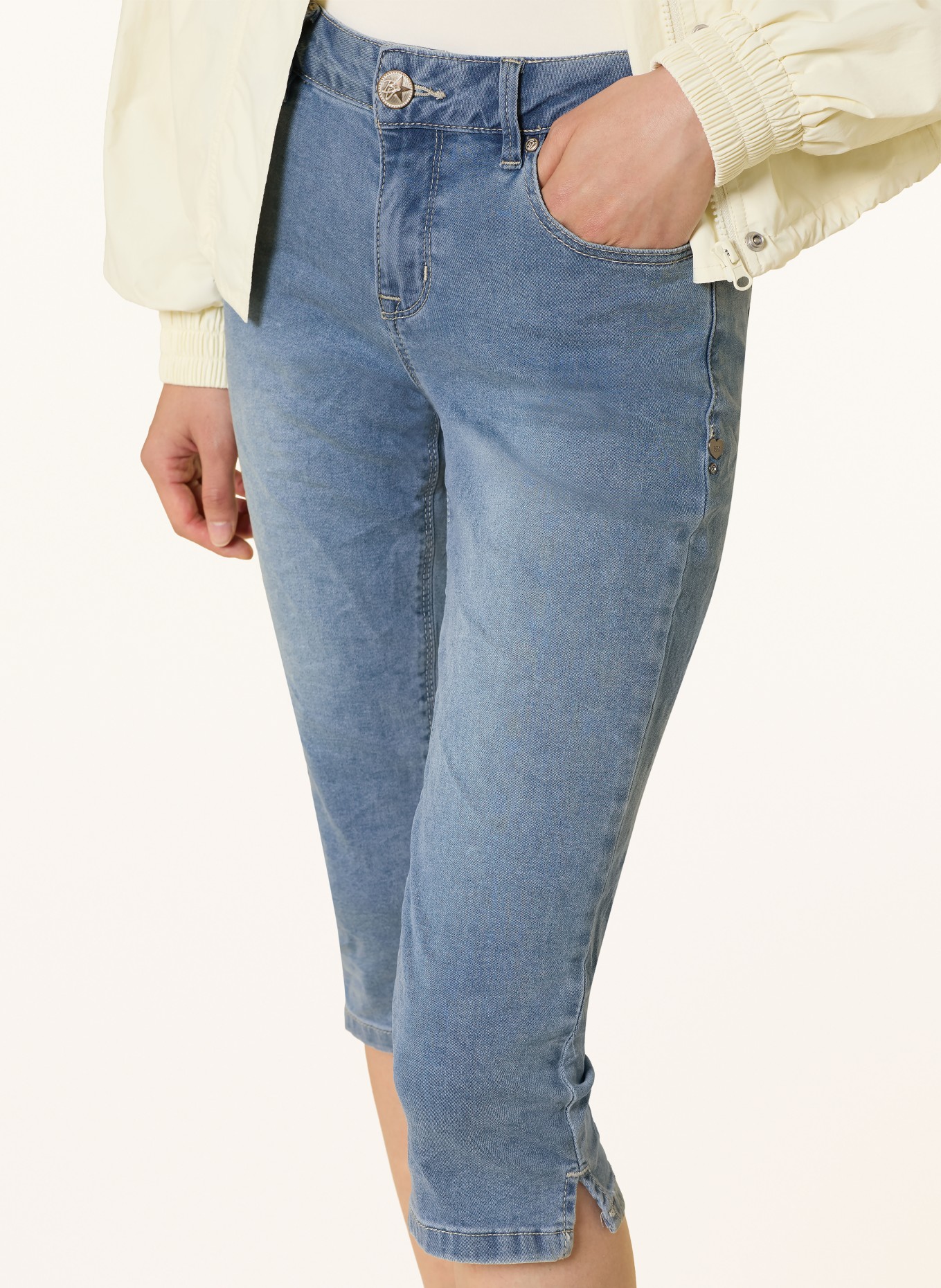 Buena Vista 3/4-Jeans ITALY: 8565 charming blue