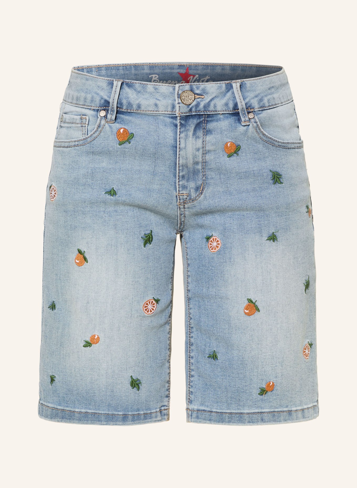Buena Vista Jeansshorts: 8151 orange denim