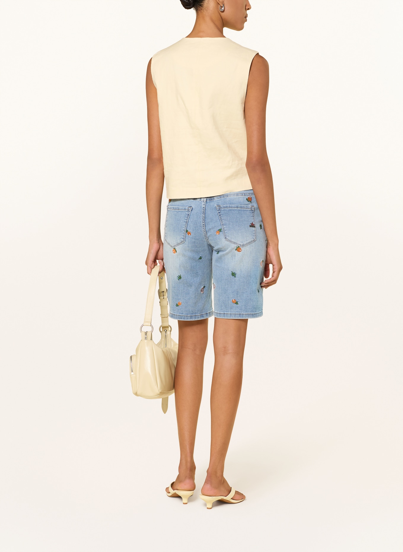 Buena Vista Jeansshorts: 8151 orange denim