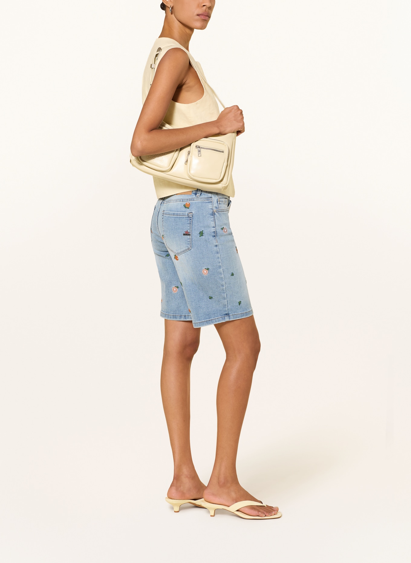 Buena Vista Jeansshorts: 8151 orange denim