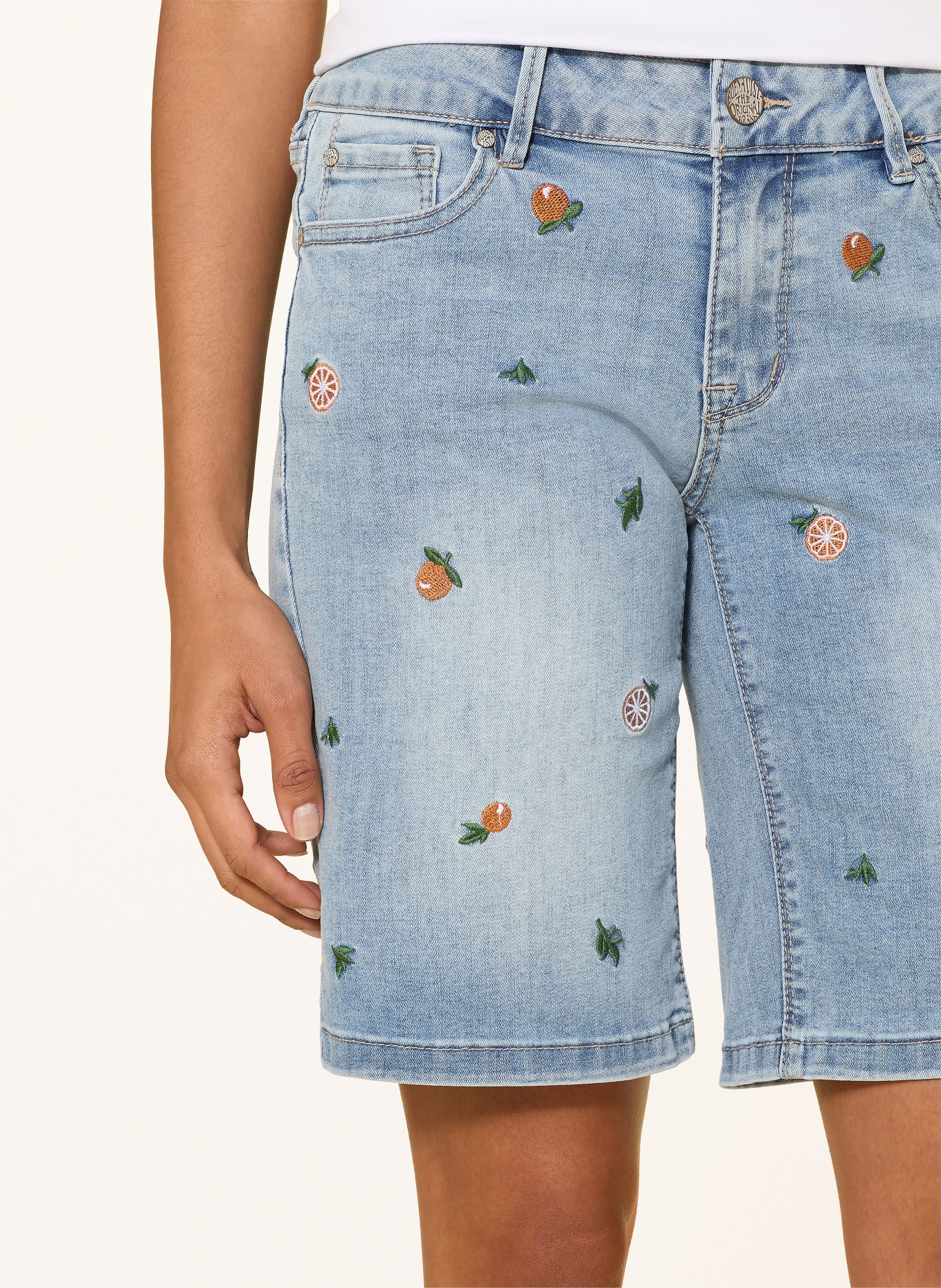Buena Vista Jeansshorts: 8151 orange denim