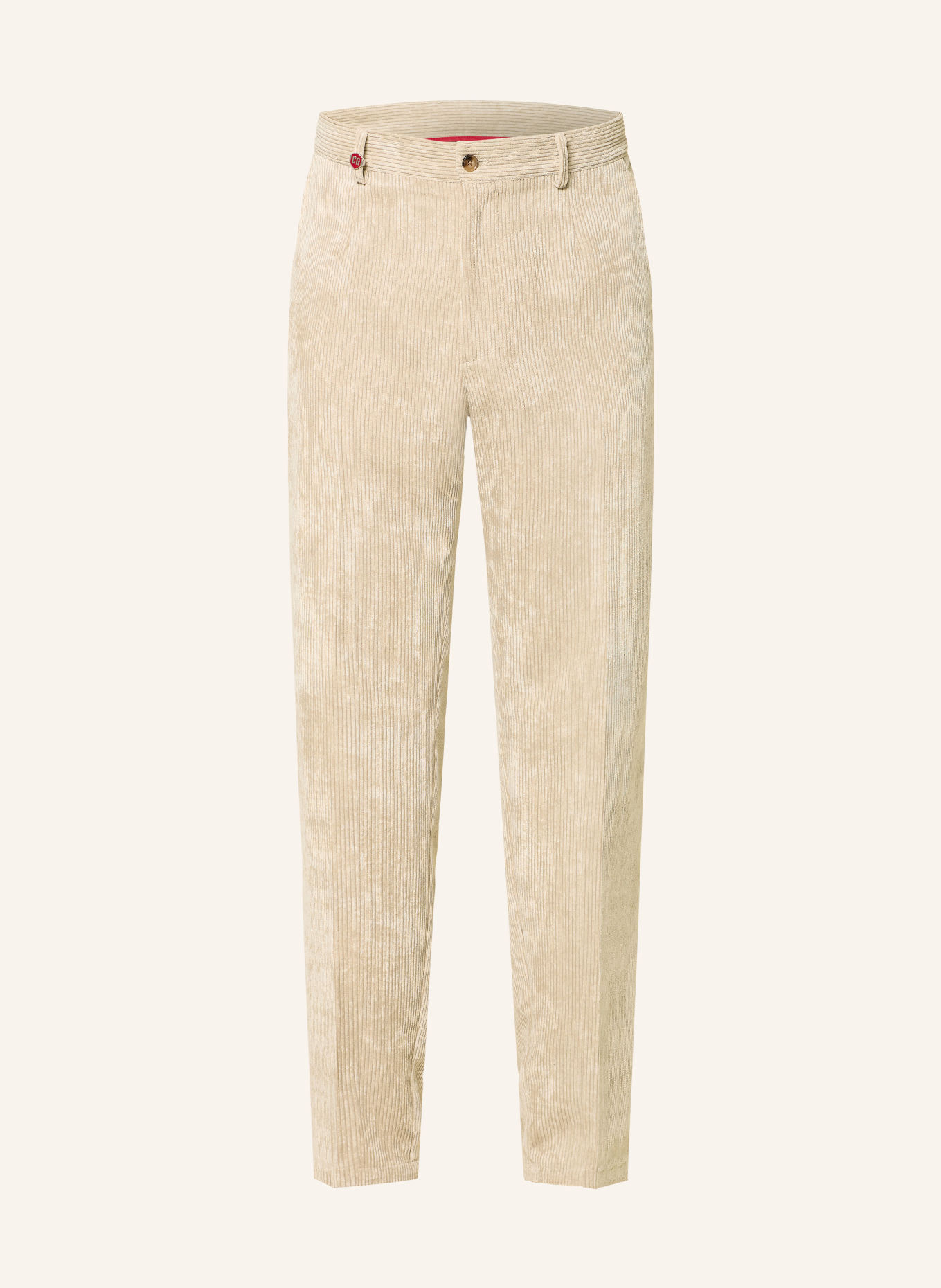 CG - CLUB of GENTS Anzughose CG OLE Relaxed Fit aus Cord: 22 BEIGE