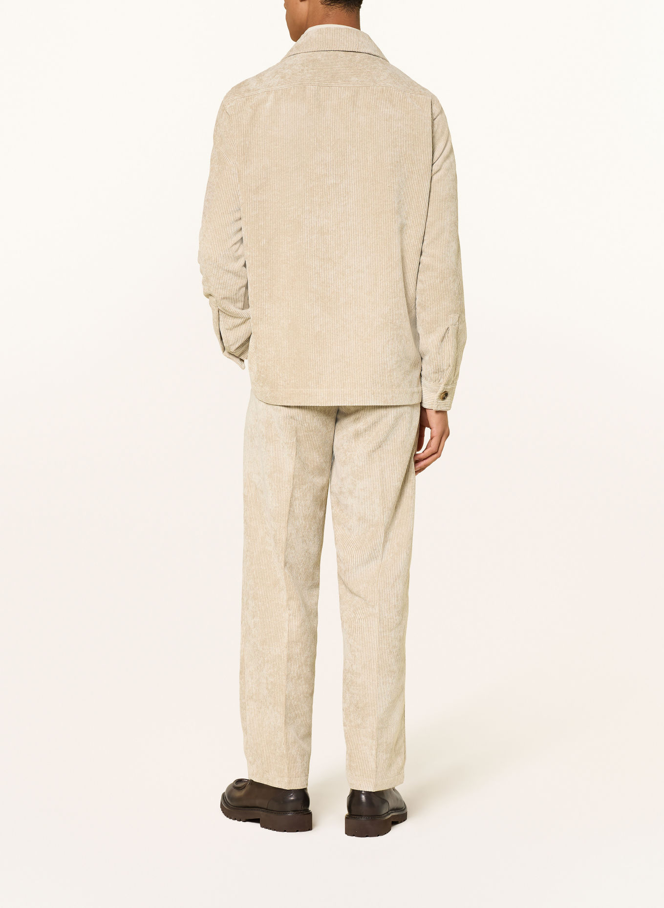 CG - CLUB of GENTS Anzughose CG OLE Relaxed Fit aus Cord: 22 BEIGE