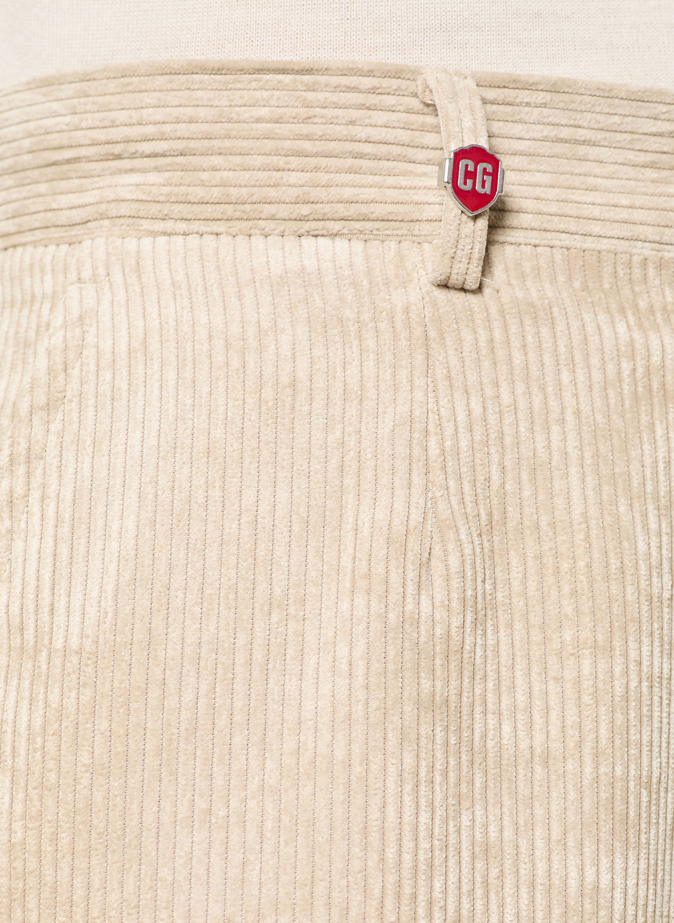 CG - CLUB of GENTS Anzughose CG OLE Relaxed Fit aus Cord: 22 BEIGE