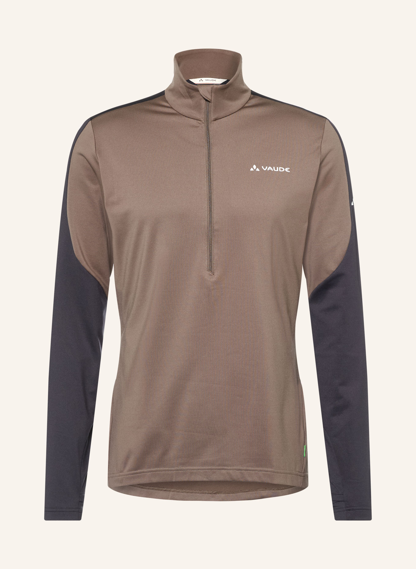 VAUDE Midlayer LIVIGNO: BRUIN / WIT / ZWART