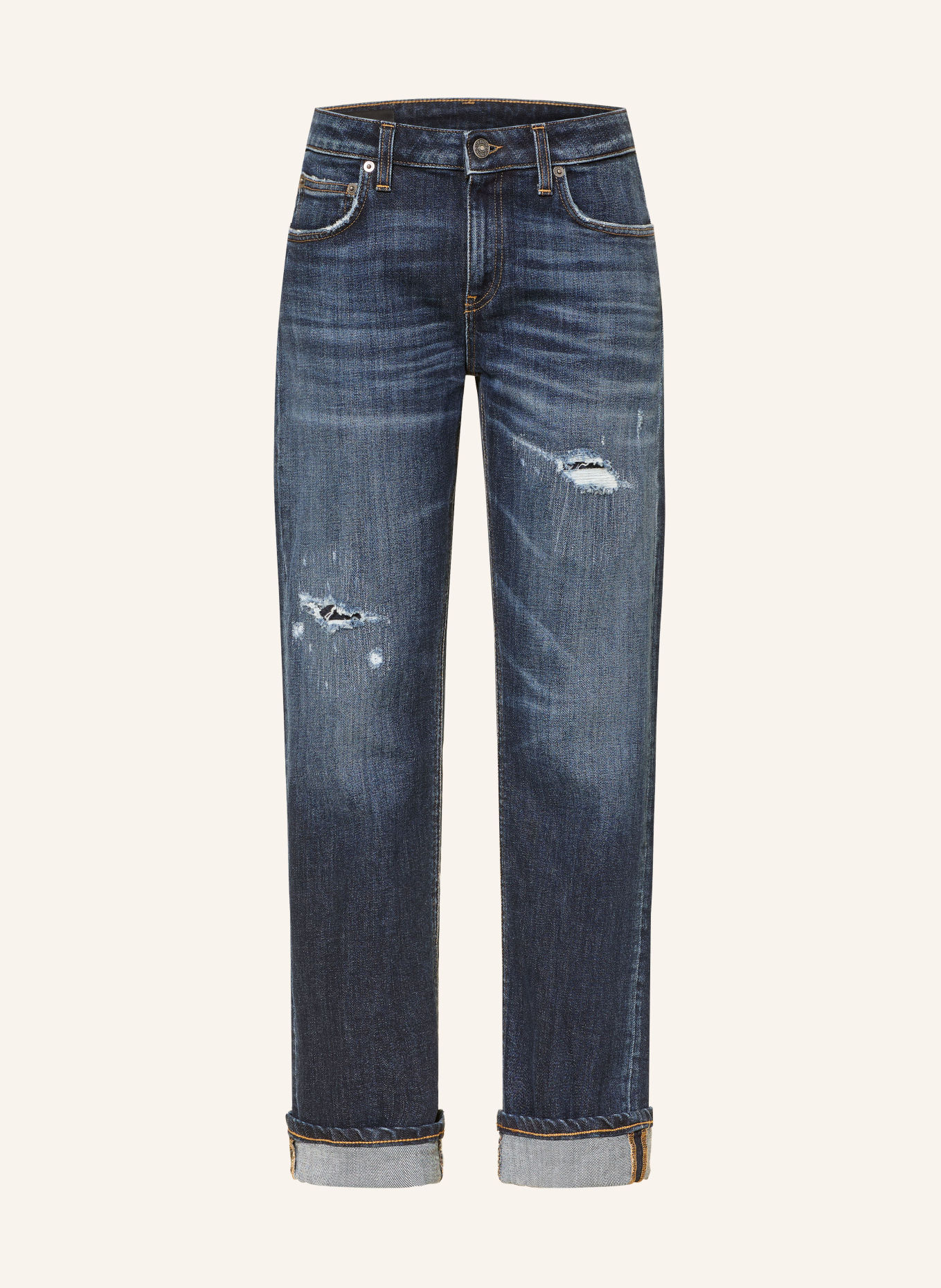 Dondup Dżinsy z przetarciami COCO: 800 BLU