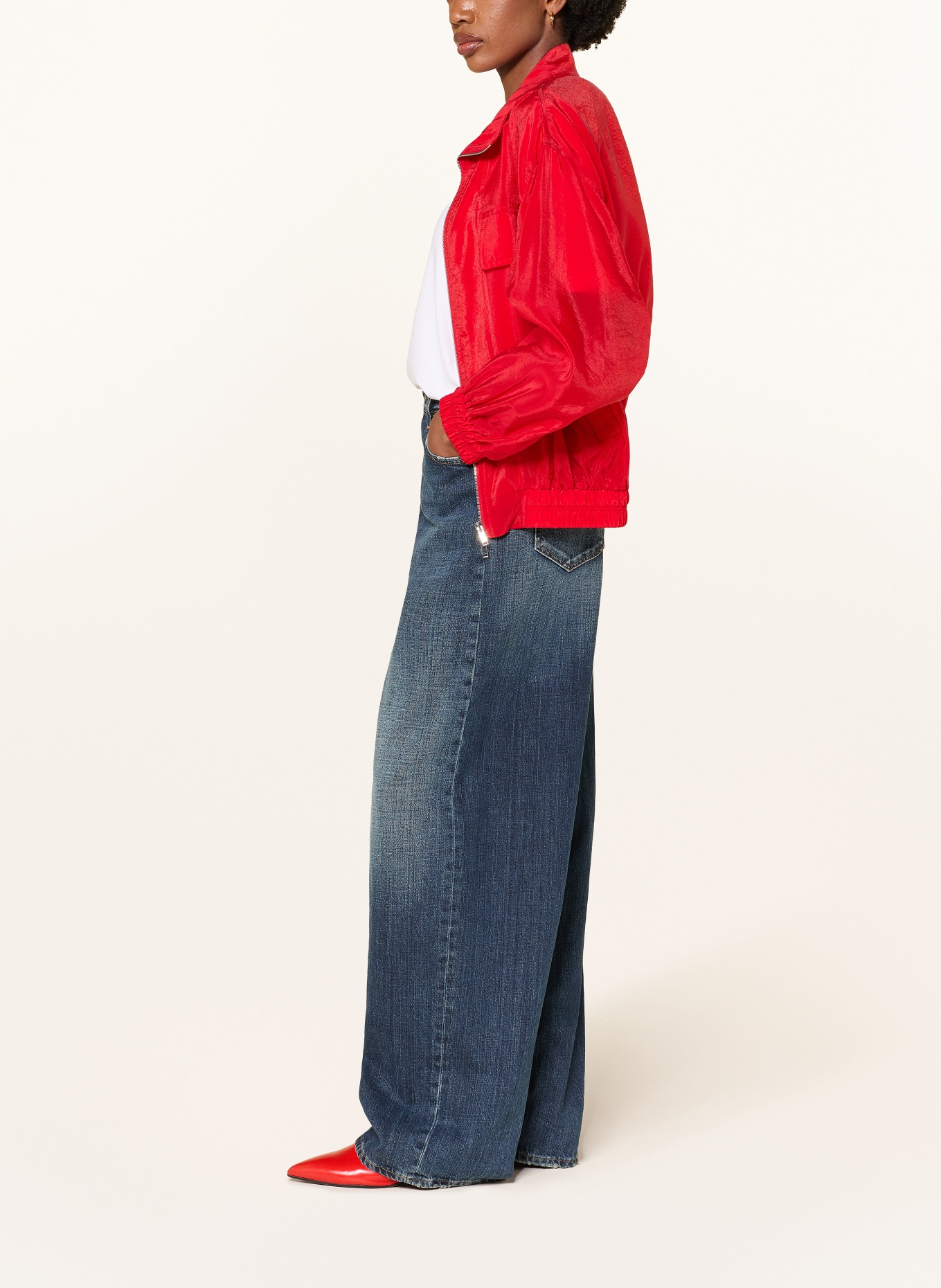 Dondup Wide Leg Jeans DAKOTA: 800 denim blau