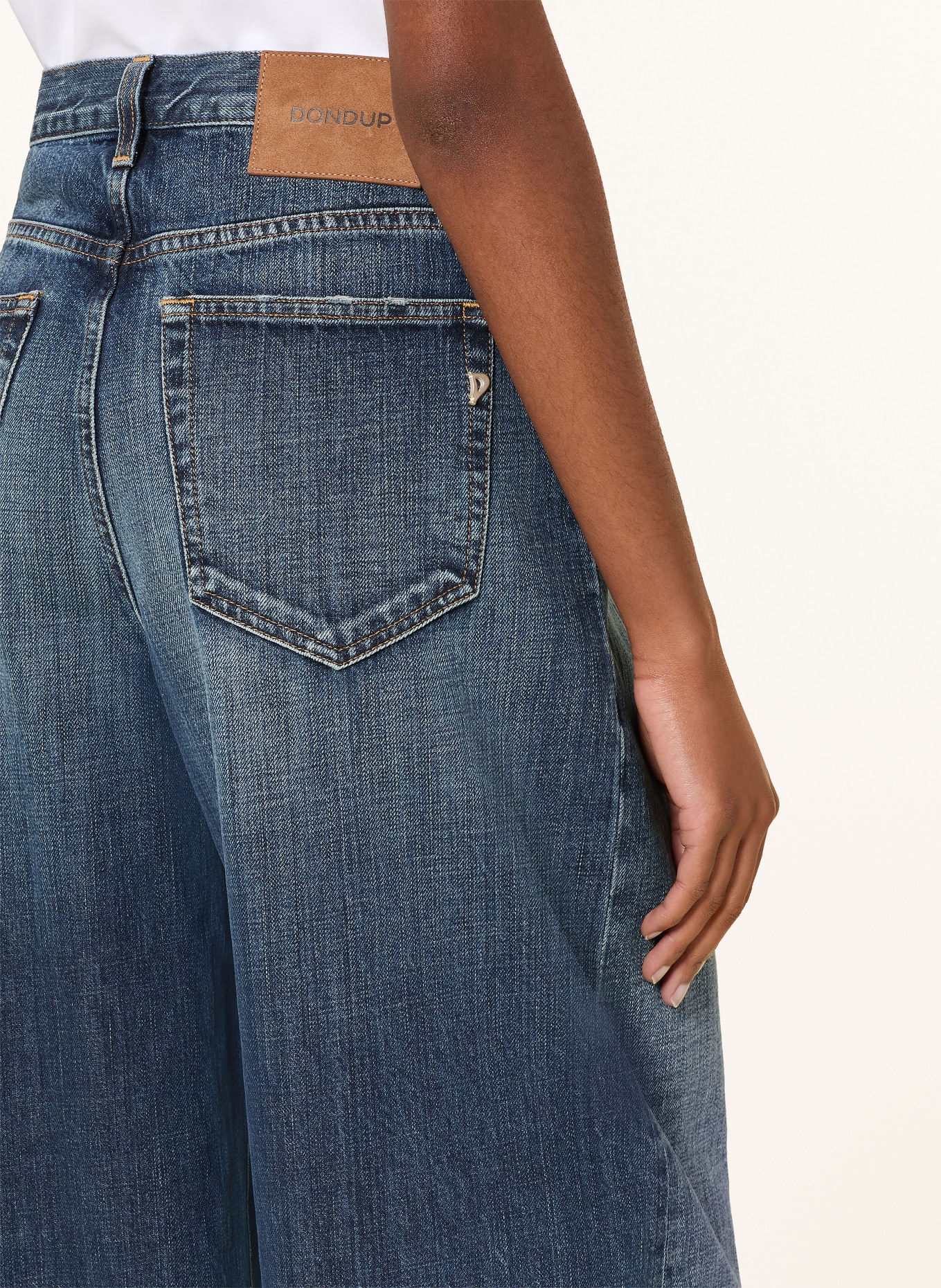 Dondup Wide Leg Jeans DAKOTA: 800 denim blau