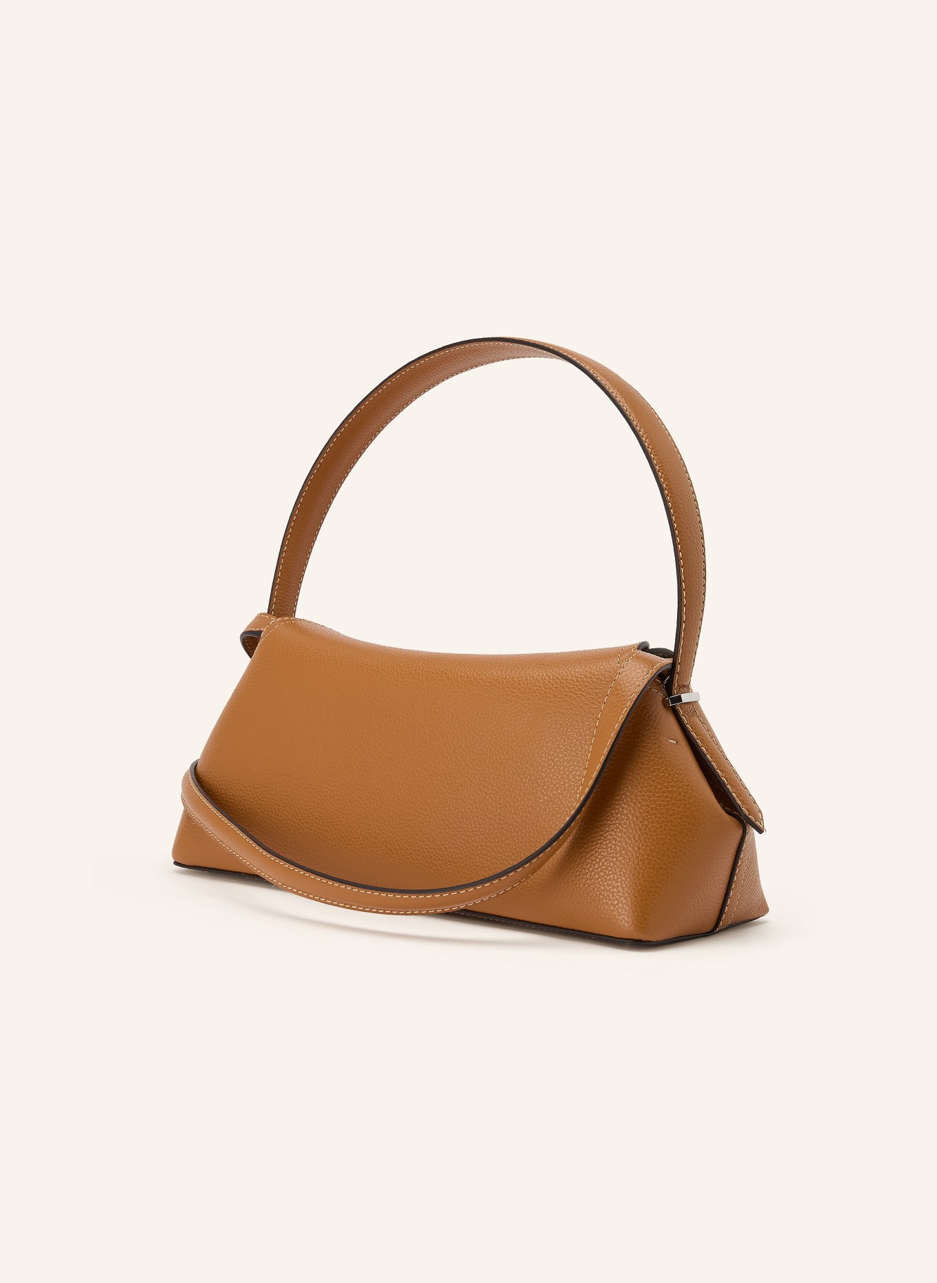 TOTEME Schultertasche: BRAUN / SILBER