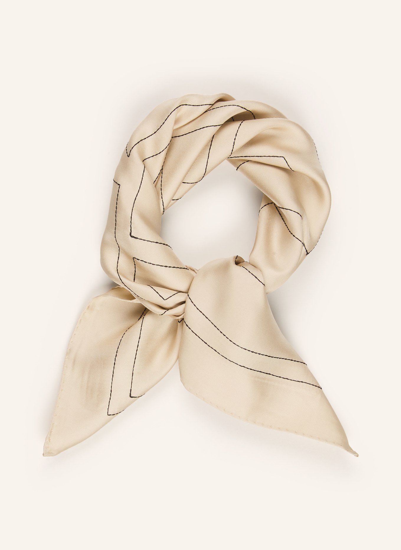 TOTEME Seidentuch: CREME