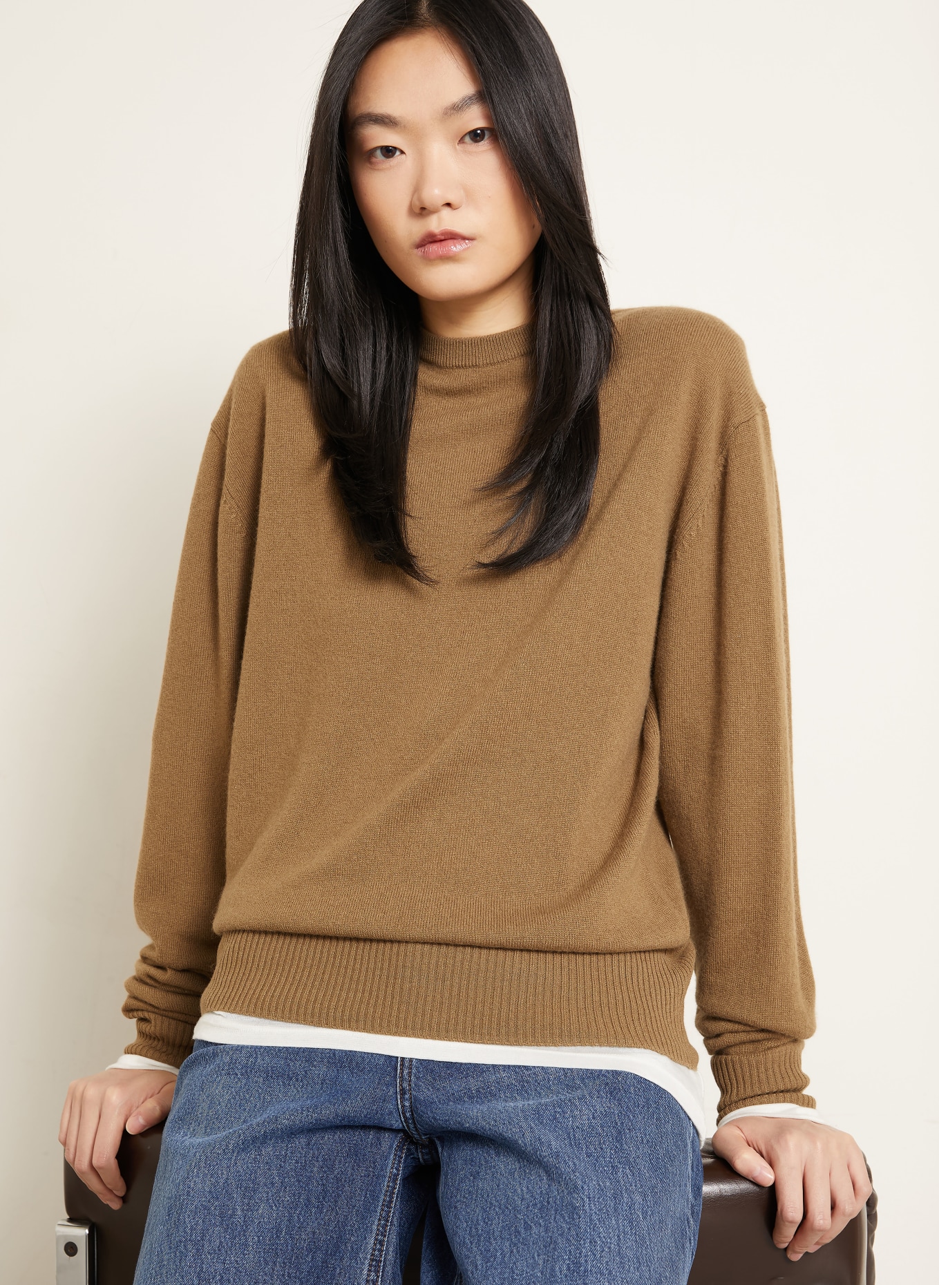 TOTEME Cashmere-Pullover: KHAKI