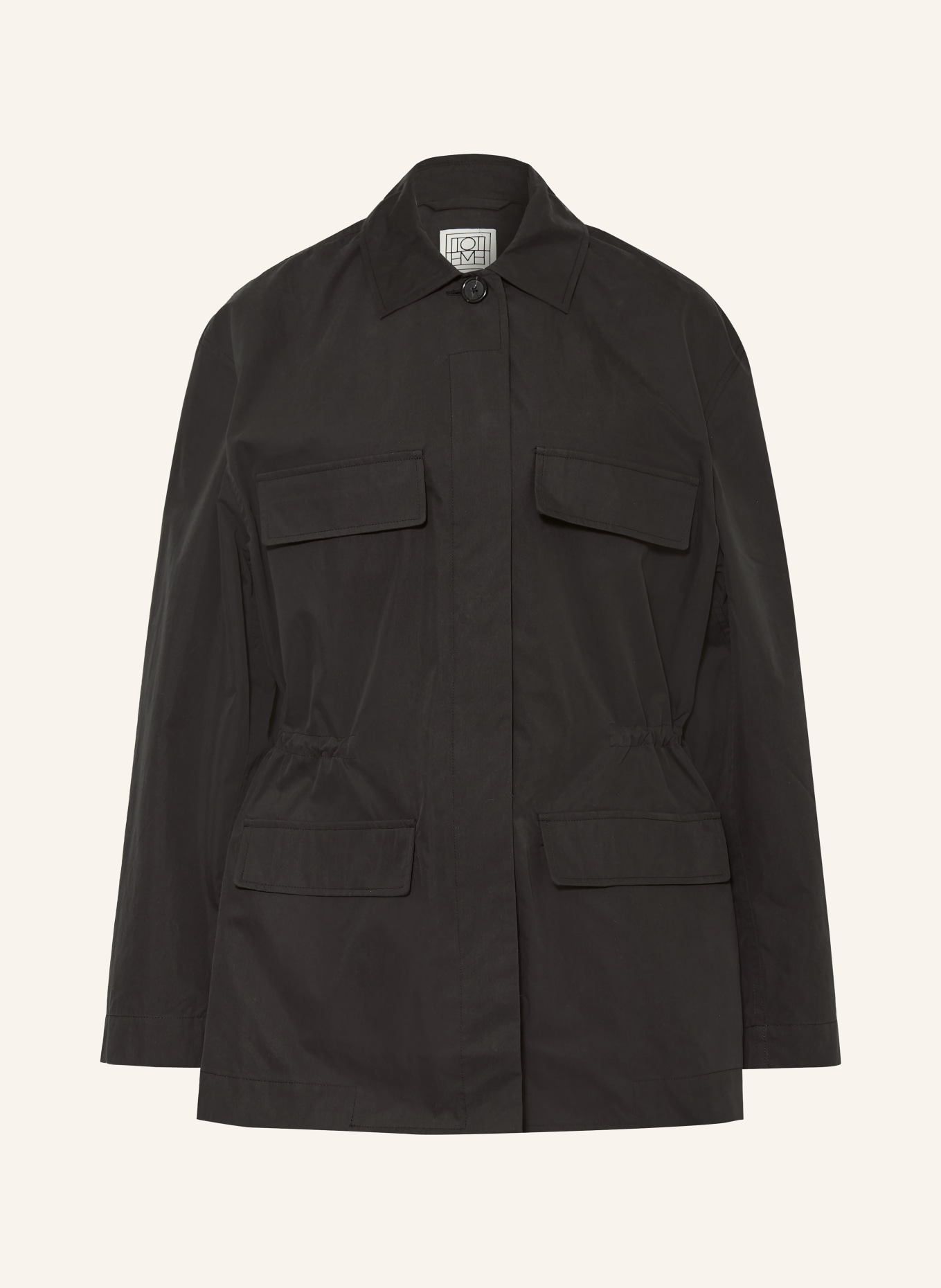 TOTEME Field jacket: BLACK