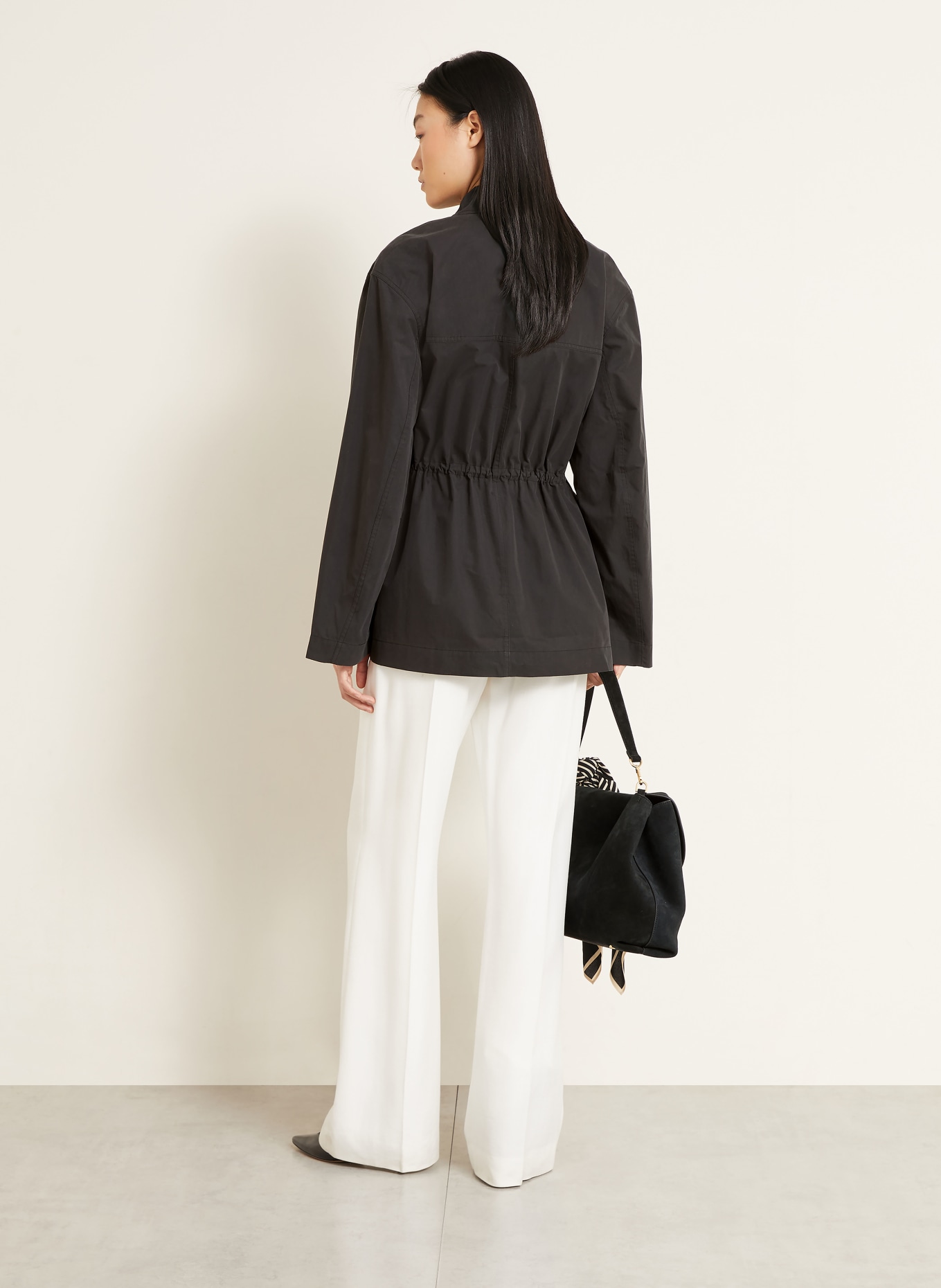 TOTEME Field jacket: BLACK