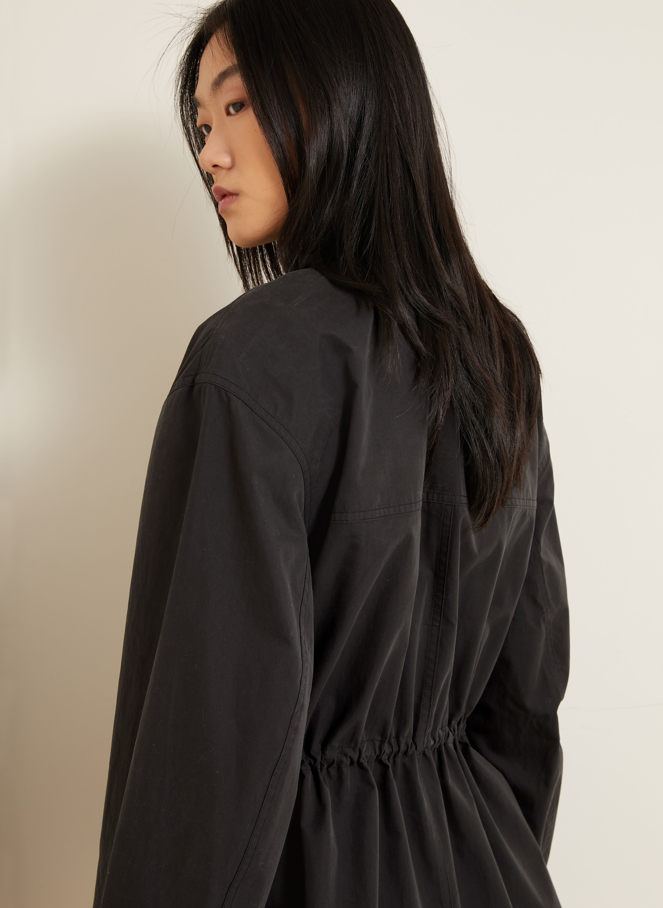 TOTEME Field jacket: BLACK
