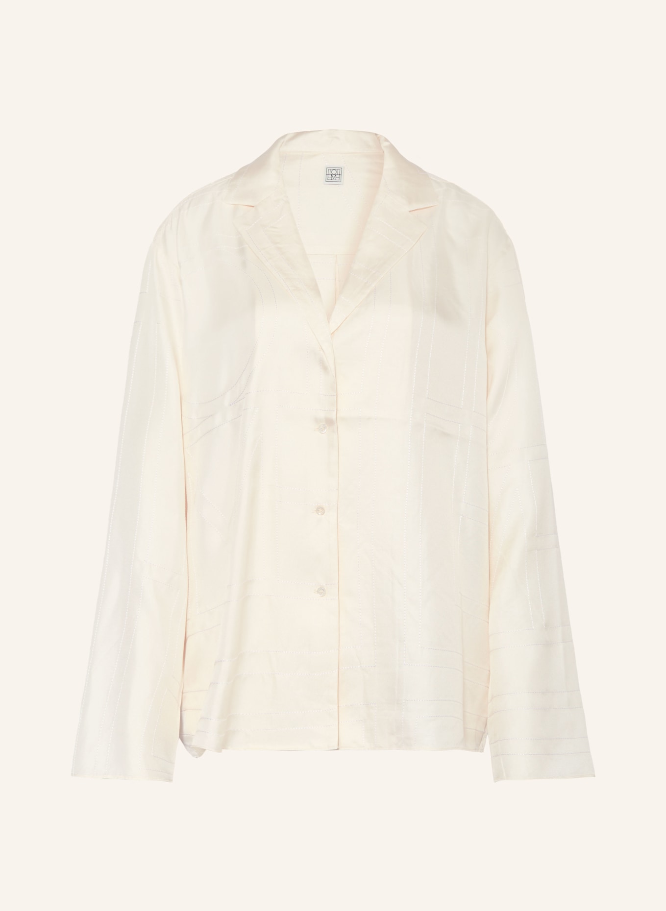 TOTEME Silk blouse: CREAM