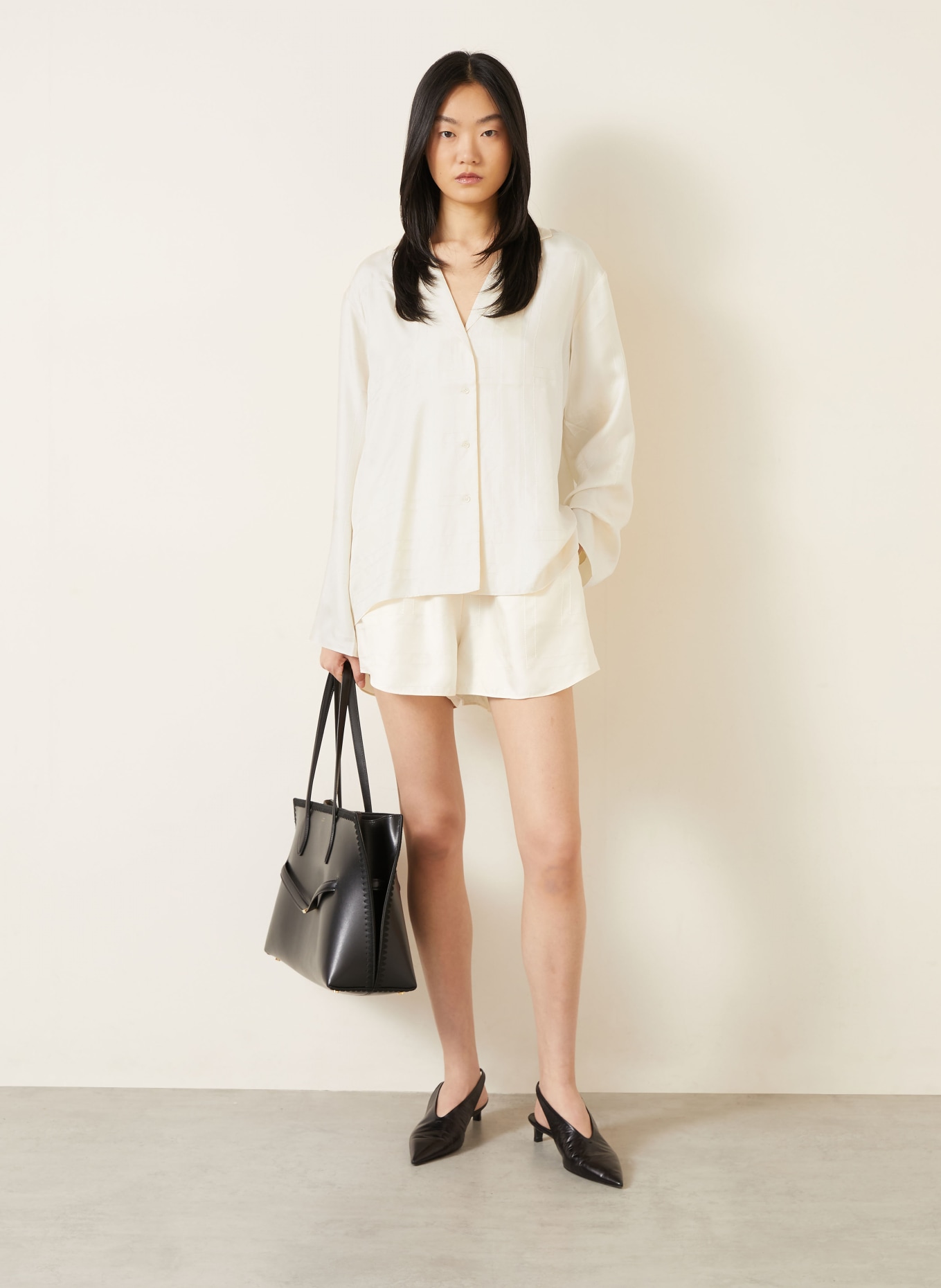 TOTEME Silk blouse: CREAM