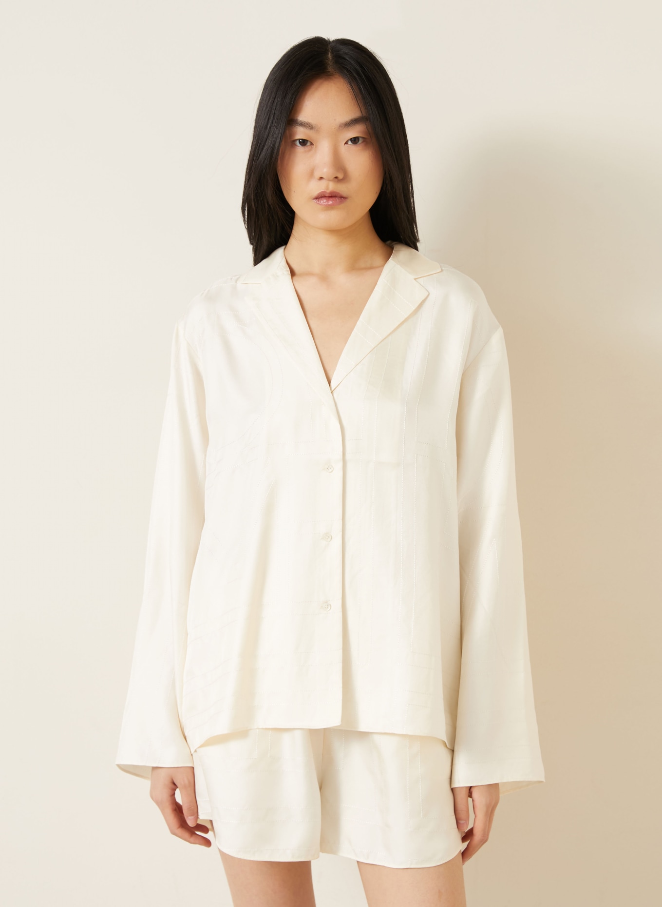 TOTEME Silk blouse: CREAM