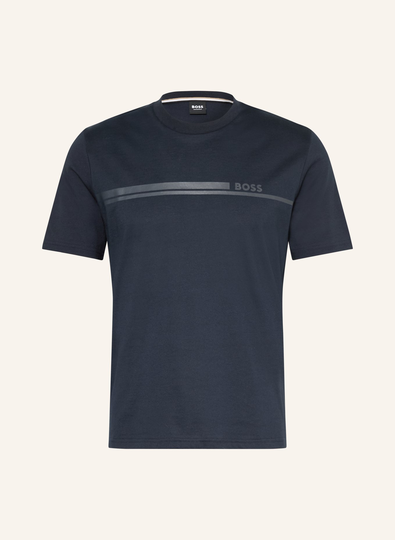BOSS Chemise de nuit AUTHENTIC: BLEU FONCÉ