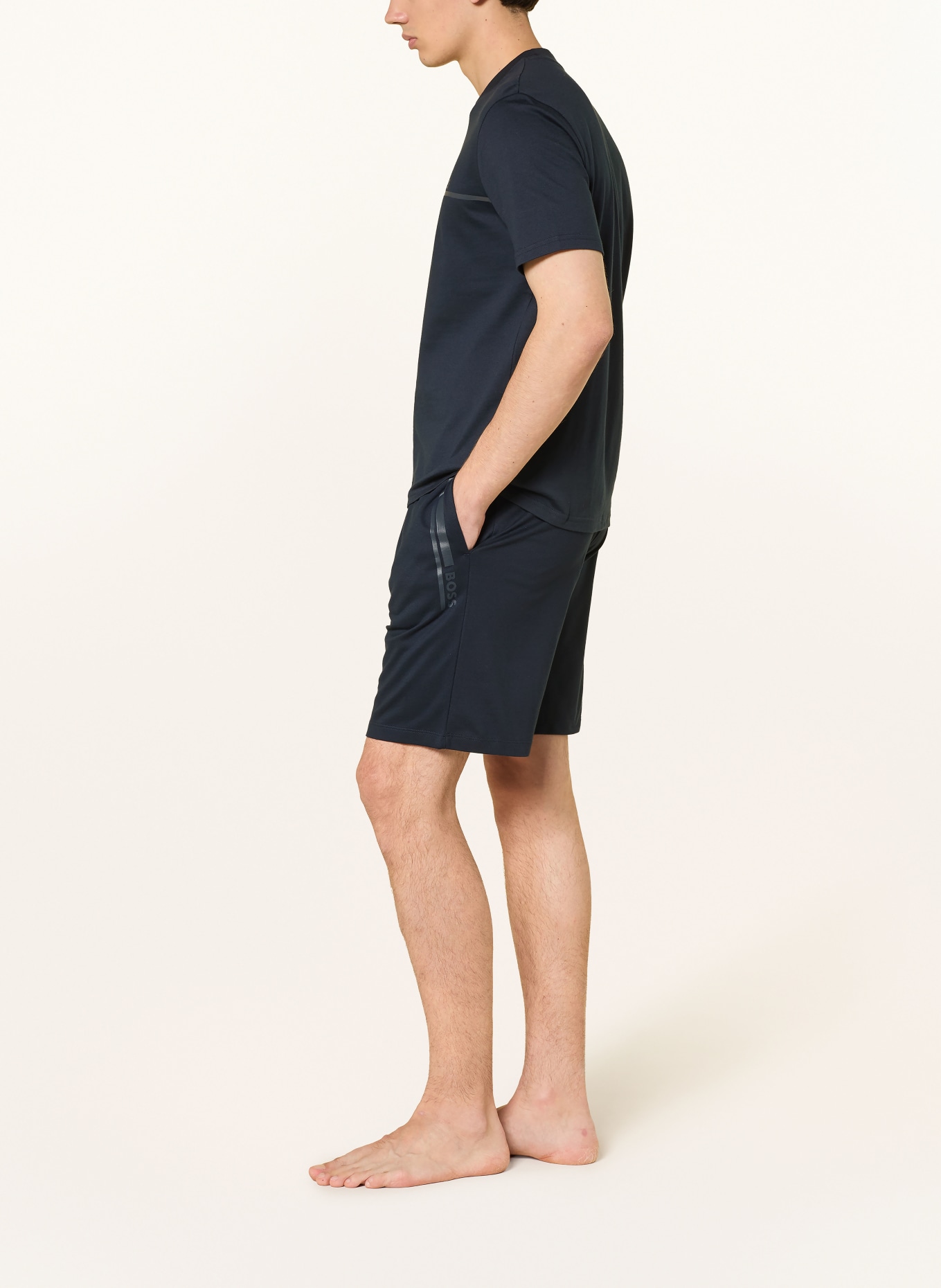BOSS Lounge-Sweatshorts AUTHENTIC: DUNKELBRAUN