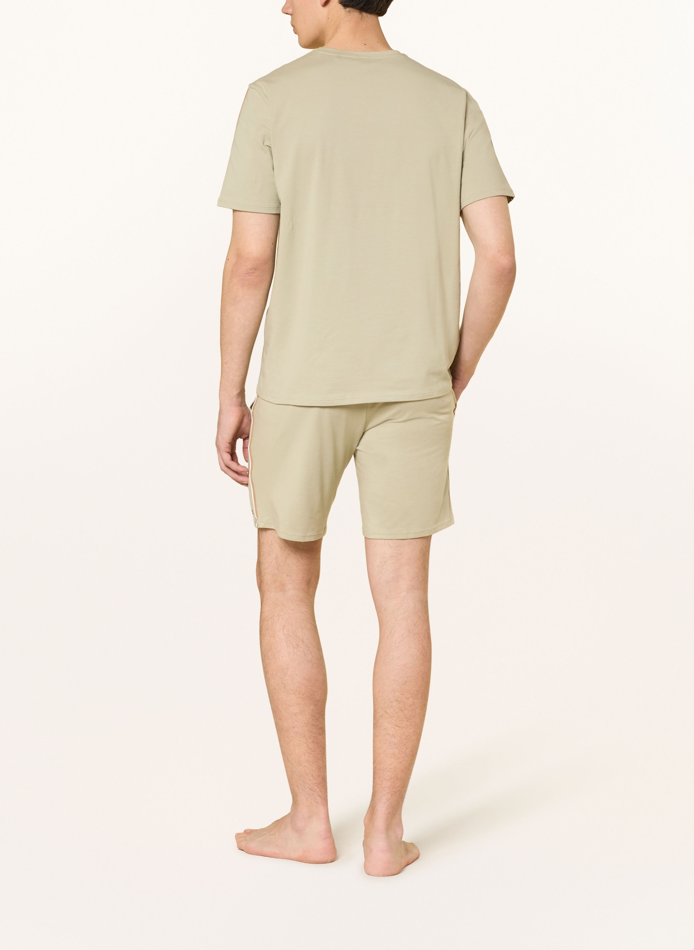 BOSS Sleep shorts: LIGHT GREEN