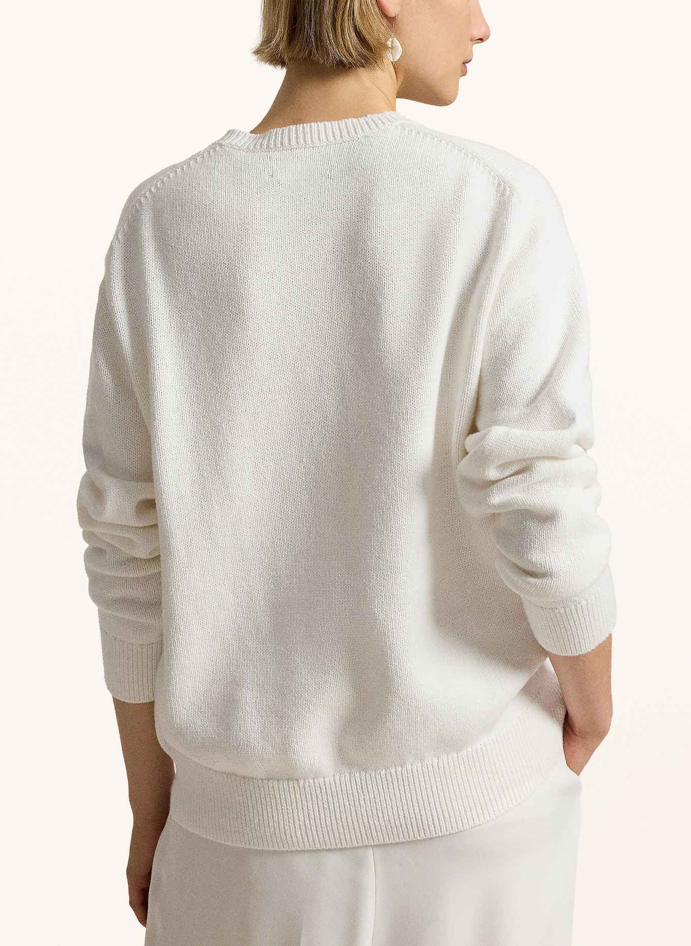 POLO RALPH LAUREN Sweaters: WHITE