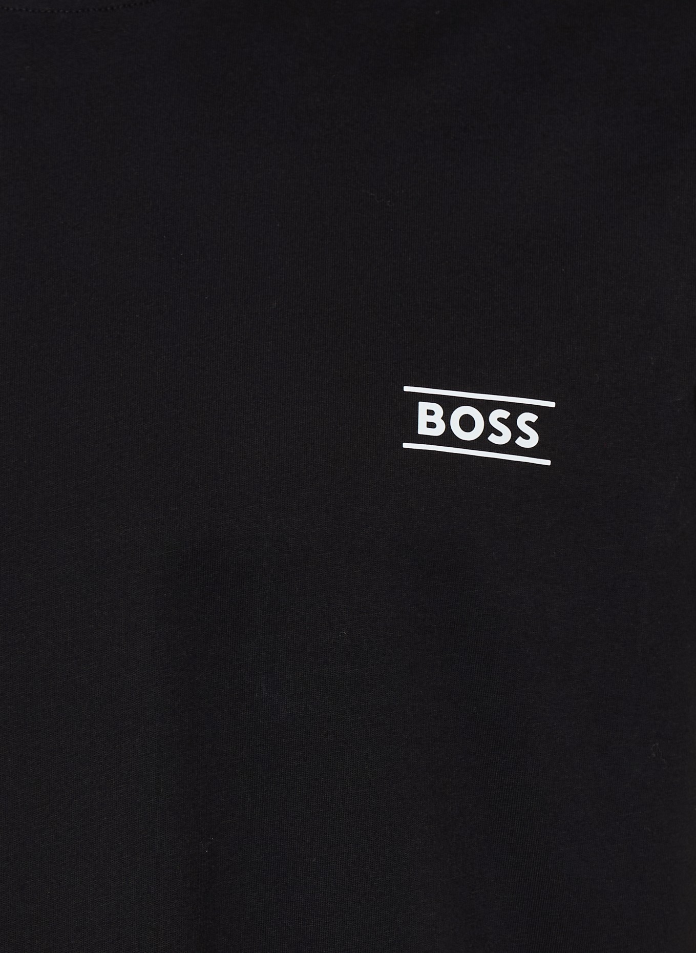 BOSS Koszulka: CZARNY