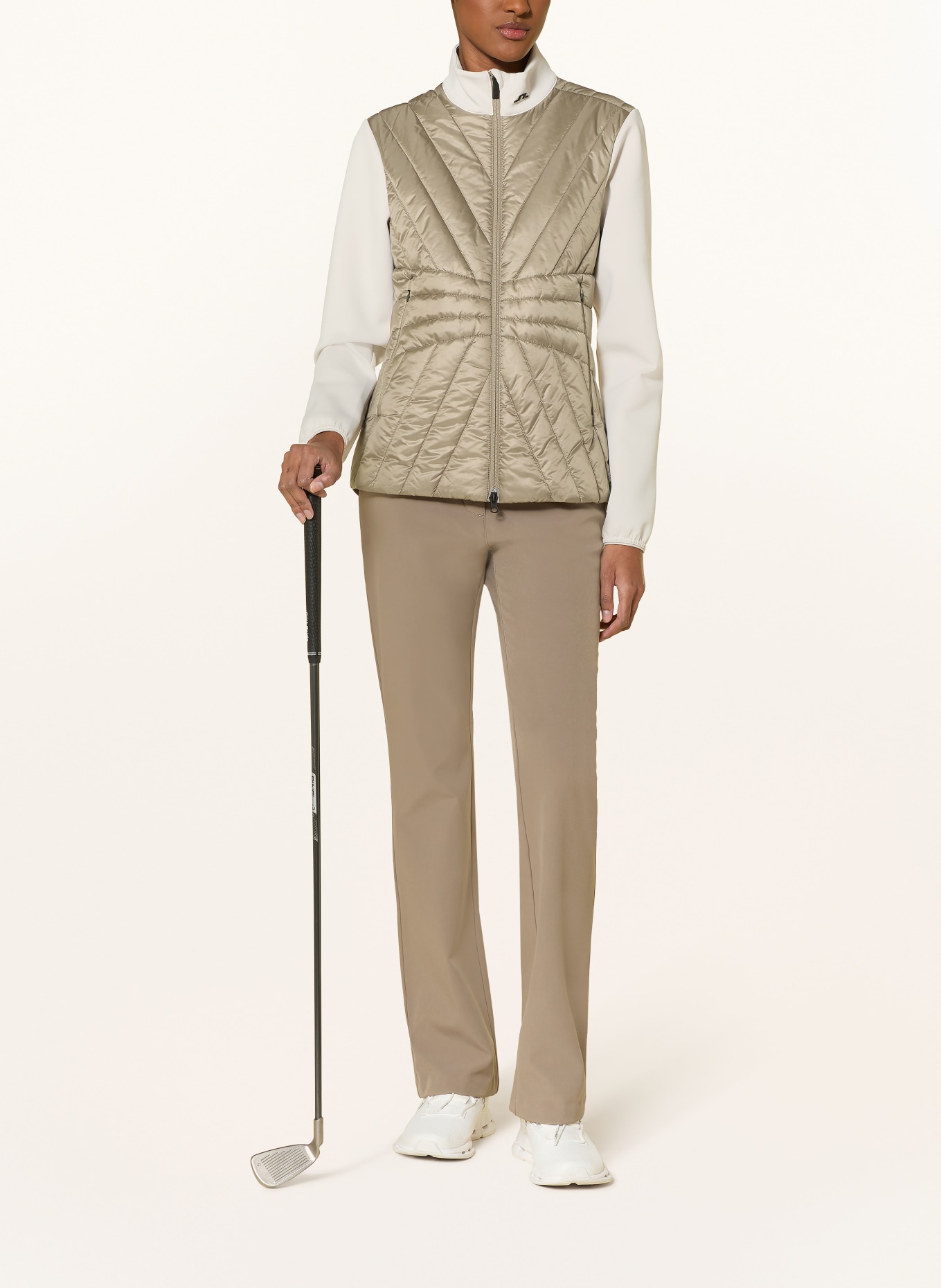 J.LINDEBERG Hybrid-Jacke: BEIGE / CAMEL