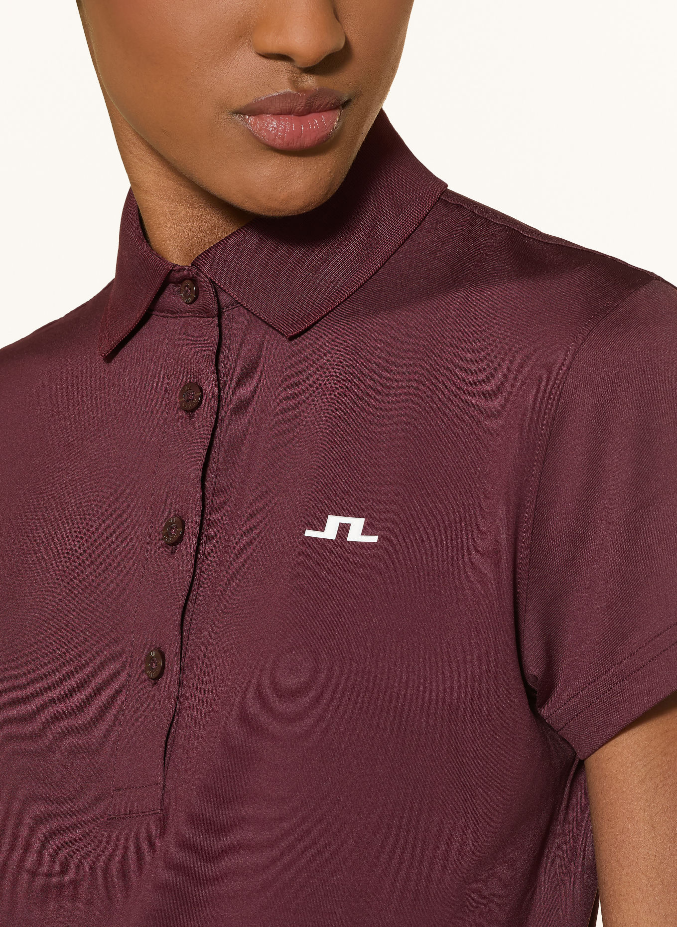J.LINDEBERG Funktions-Poloshirt: FUCHSIA