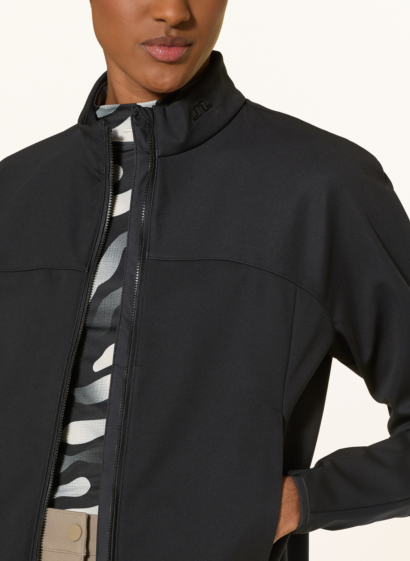 J.LINDEBERG Softshell-Jacke: SCHWARZ