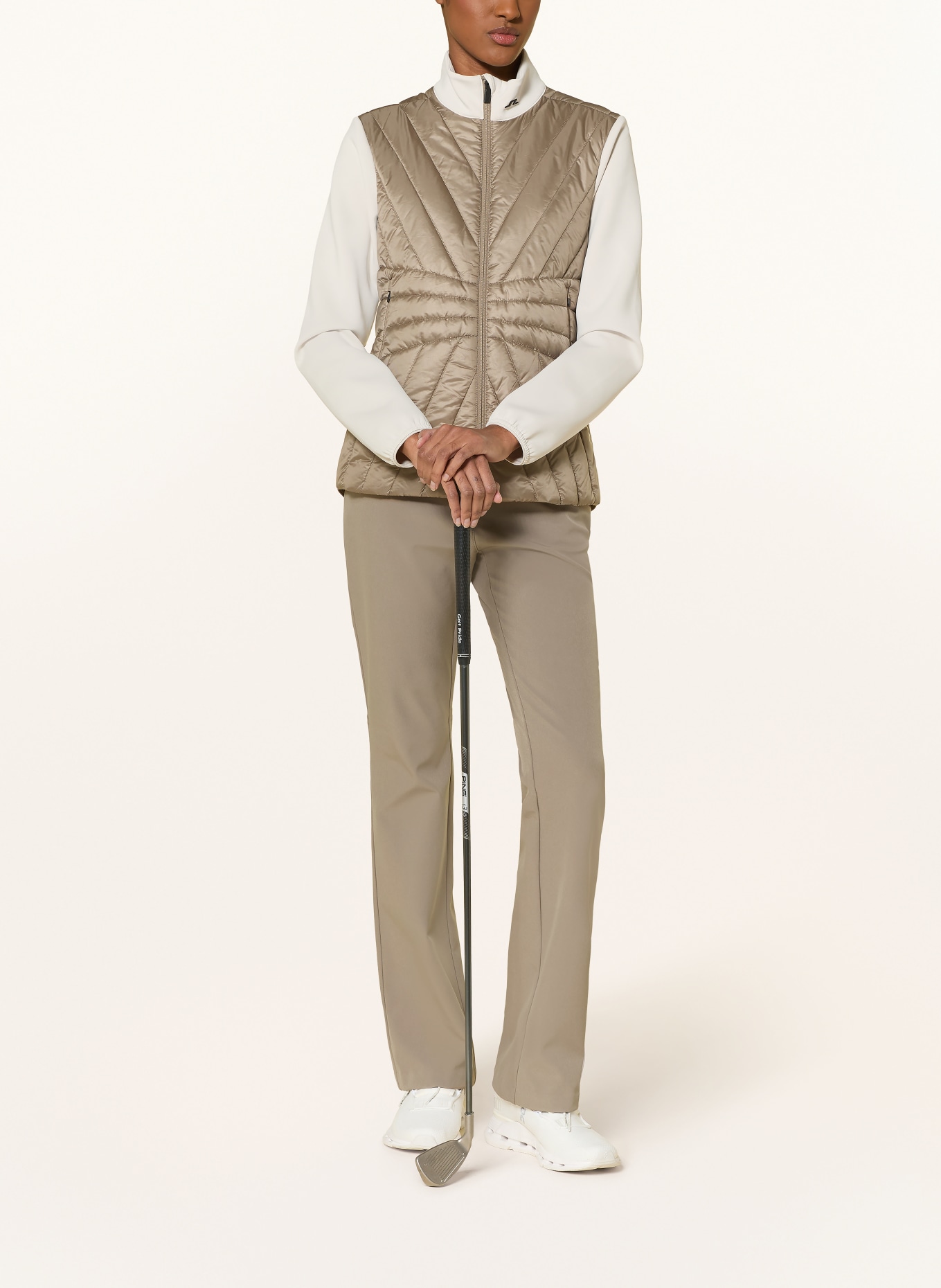 J.LINDEBERG Funktionshose MIA: BEIGE