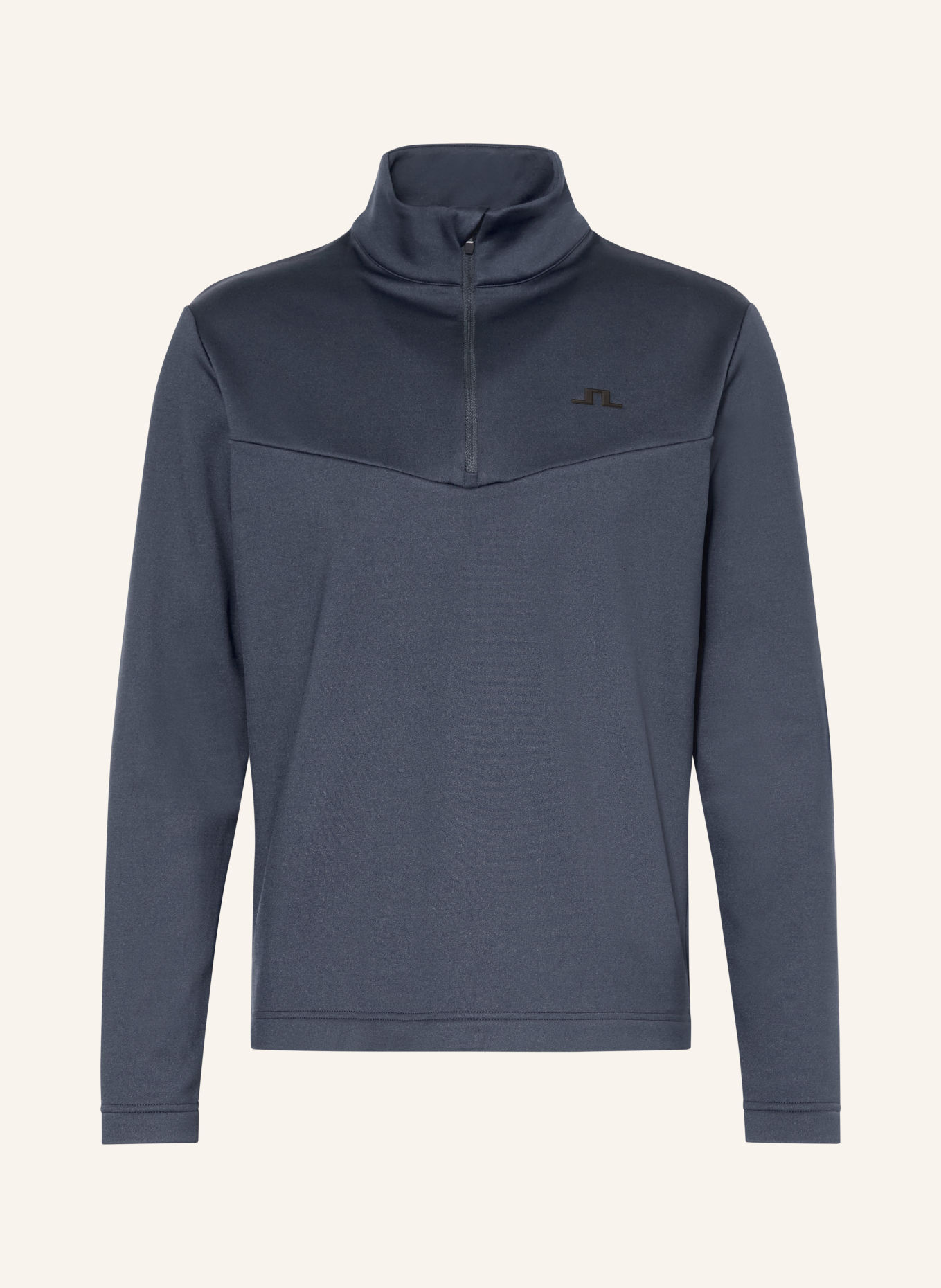 J.LINDEBERG Fleece-Troyer: DUNKELBLAU