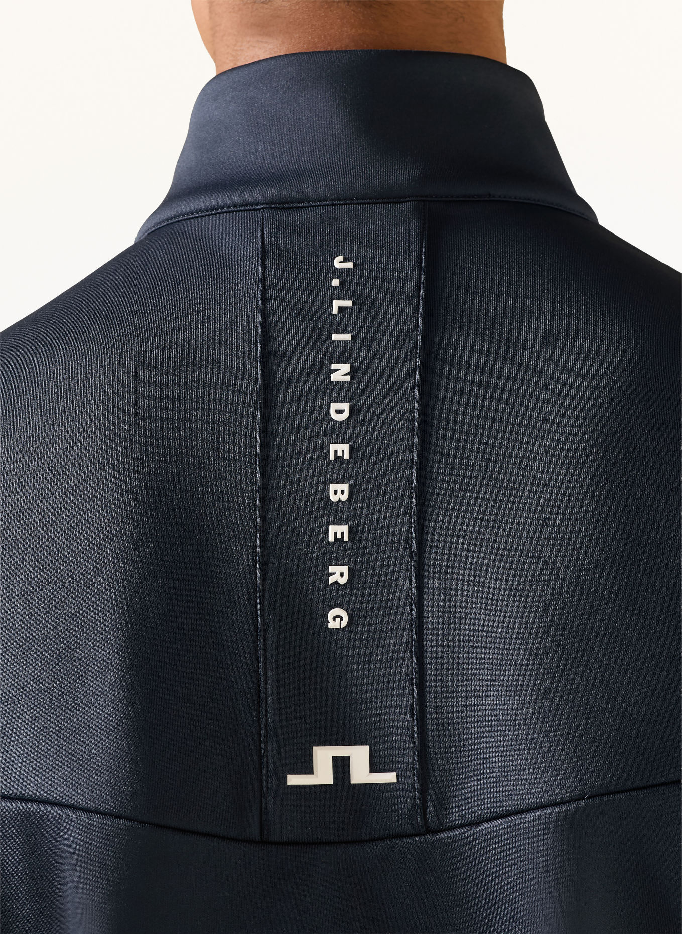 J.LINDEBERG Fleece-Troyer: DUNKELBLAU