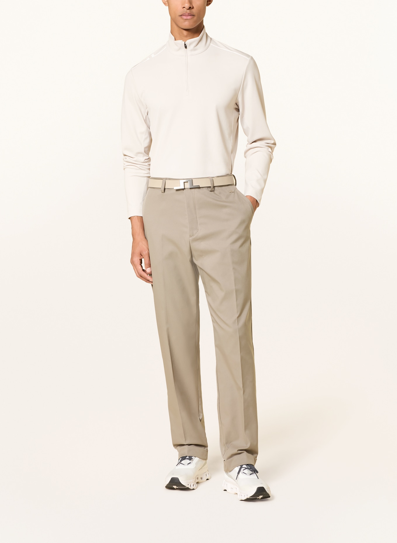 J.LINDEBERG Funktionsshirt: CREME