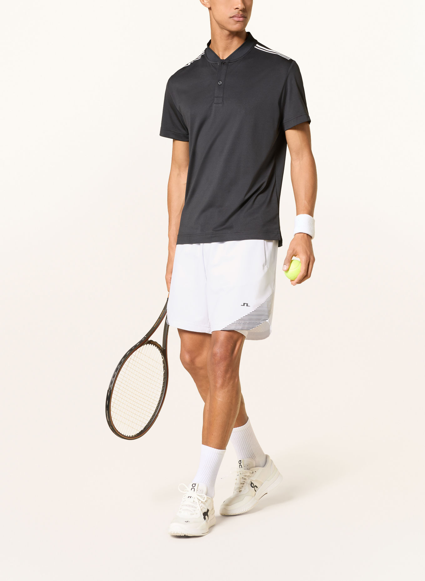 J.LINDEBERG 2-in-1-Tennisshorts: WEISS