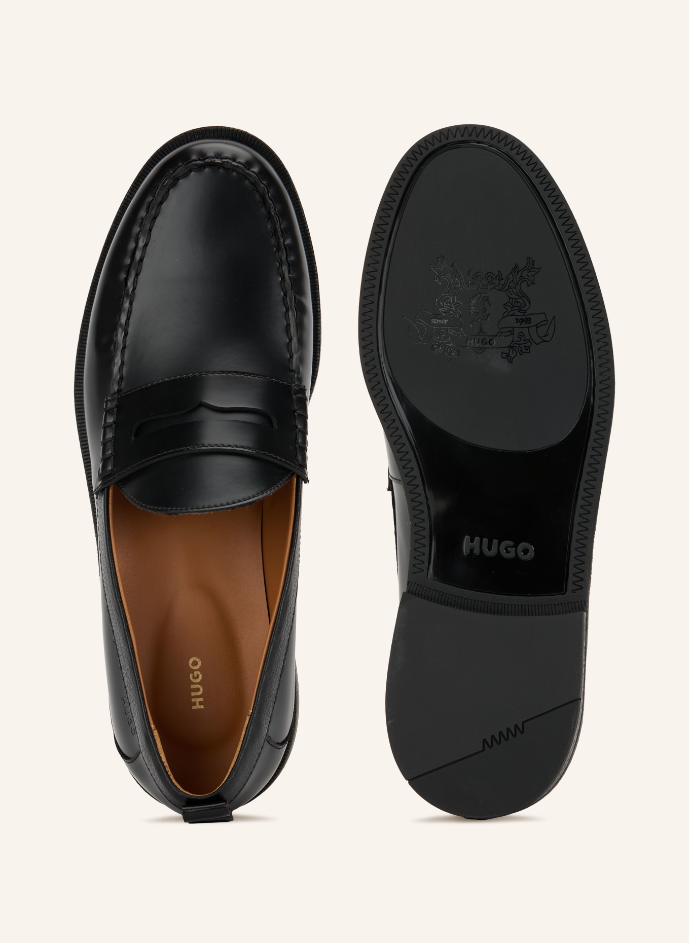 HUGO Penny-Loafer VARIAN: SCHWARZ