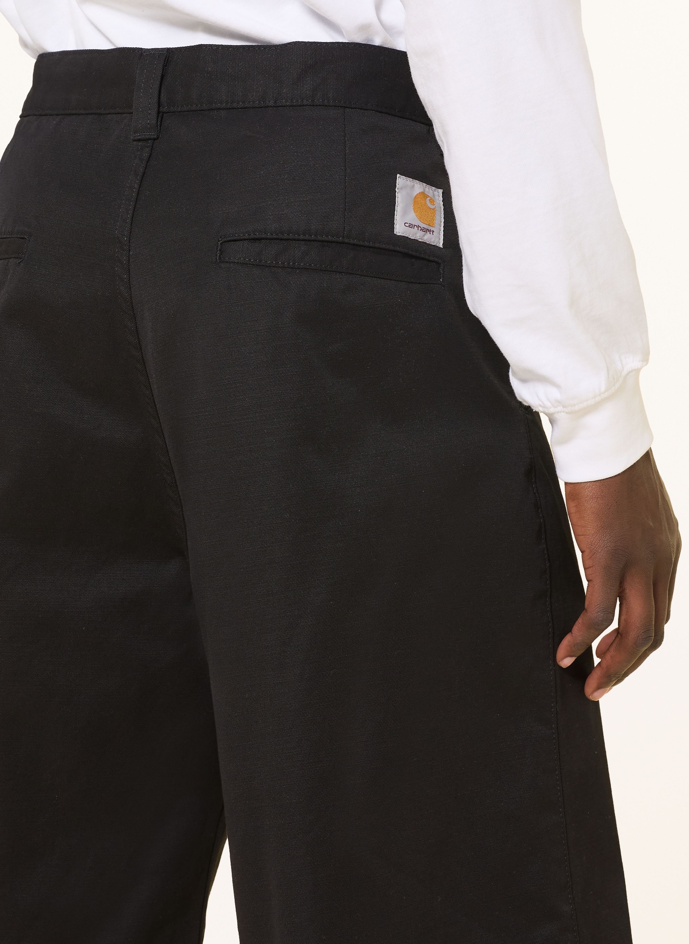 carhartt WIP Szorty chino BRADER: CZARNY