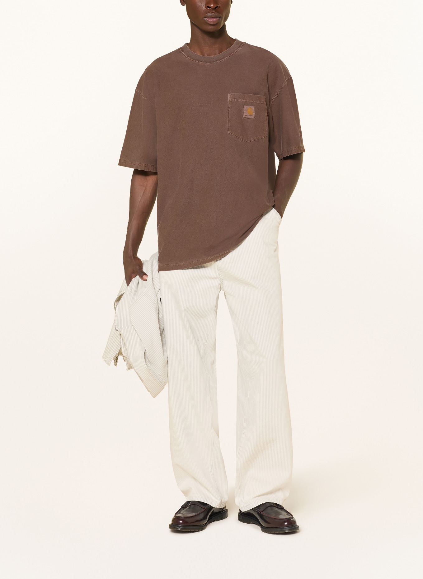 carhartt WIP T-shirt: BROWN