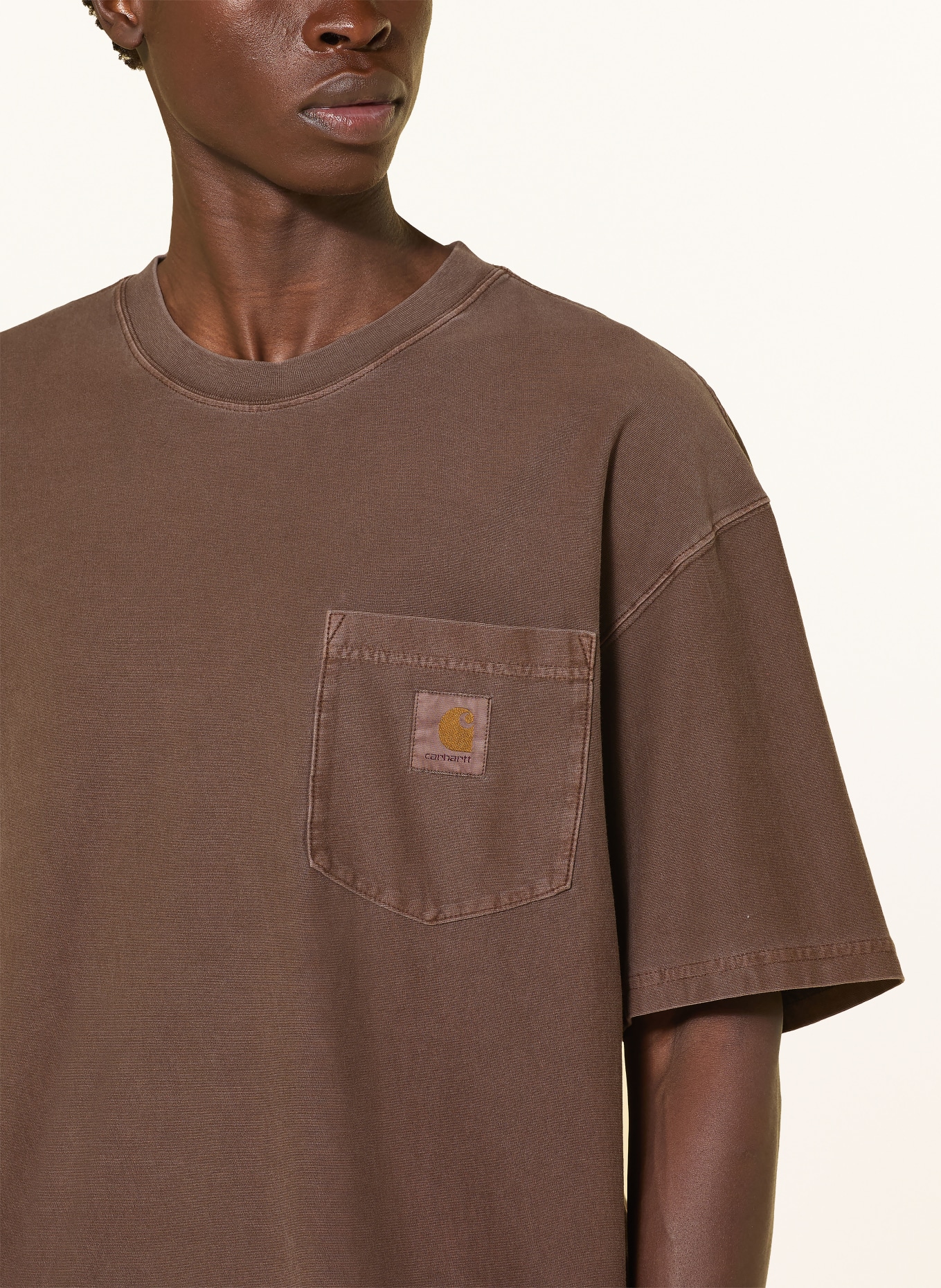 carhartt WIP T-shirt: BROWN