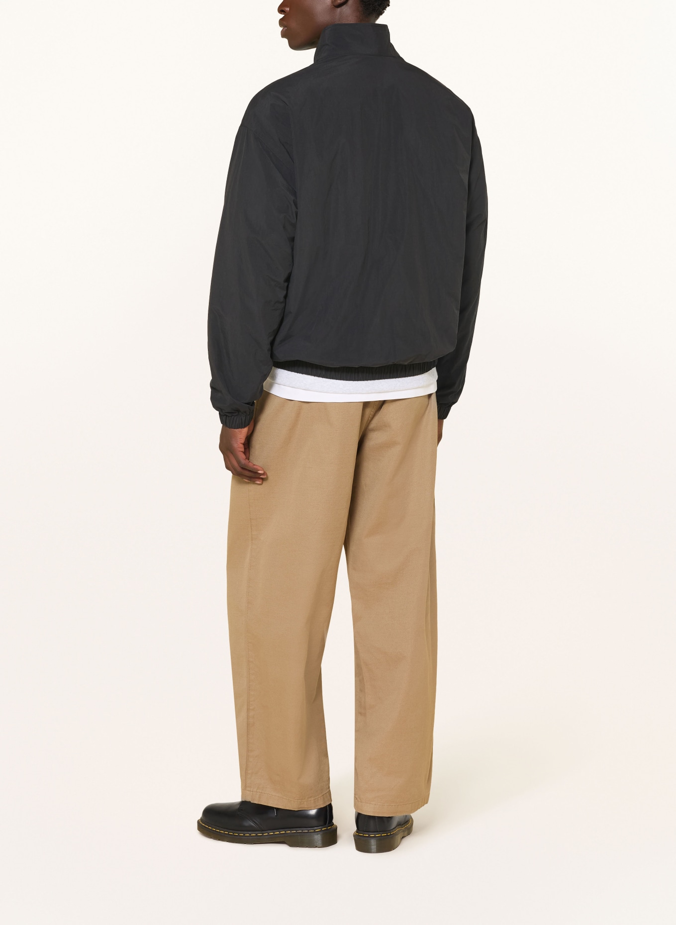 carhartt WIP Blouson TRAVON: SCHWARZ / WEISS