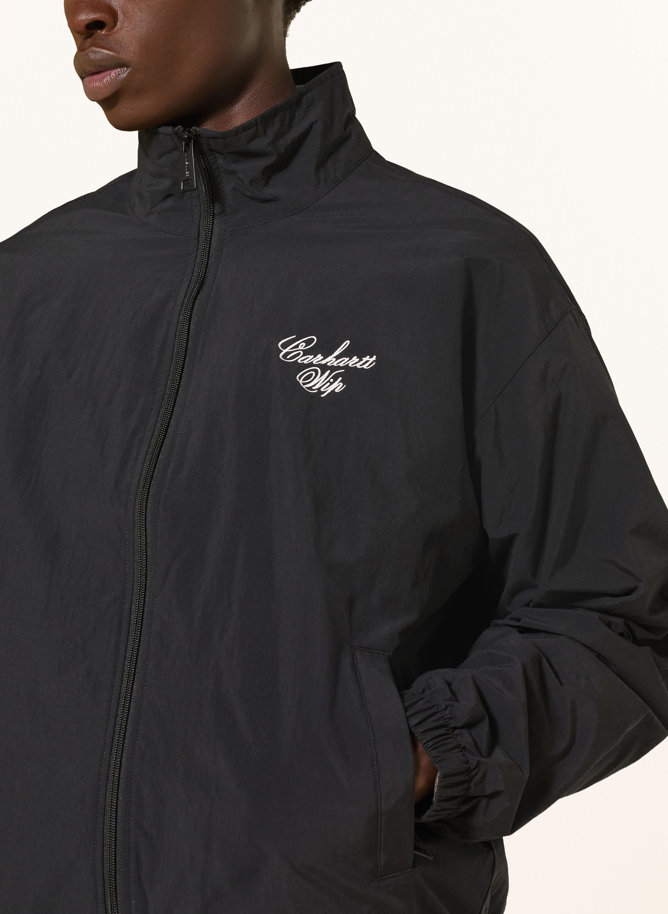 carhartt WIP Blouson TRAVON: SCHWARZ / WEISS