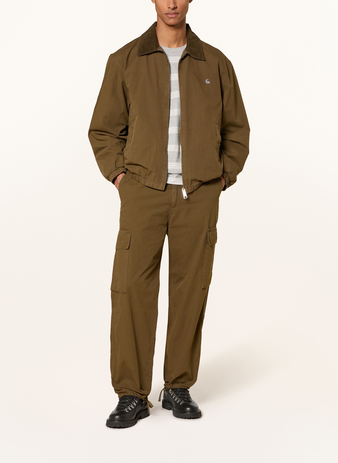 carhartt WIP Pantalon cargo KADE coupe droite décontractée: OLIVE
