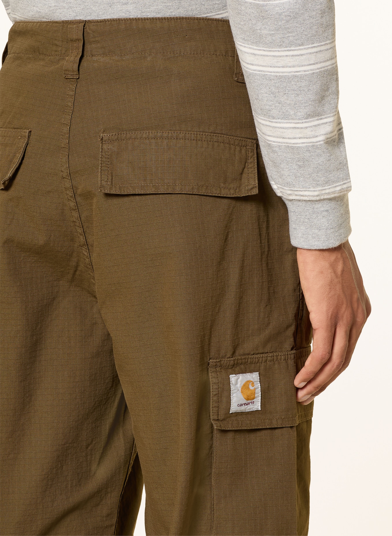 carhartt WIP Pantalon cargo KADE coupe droite décontractée: OLIVE
