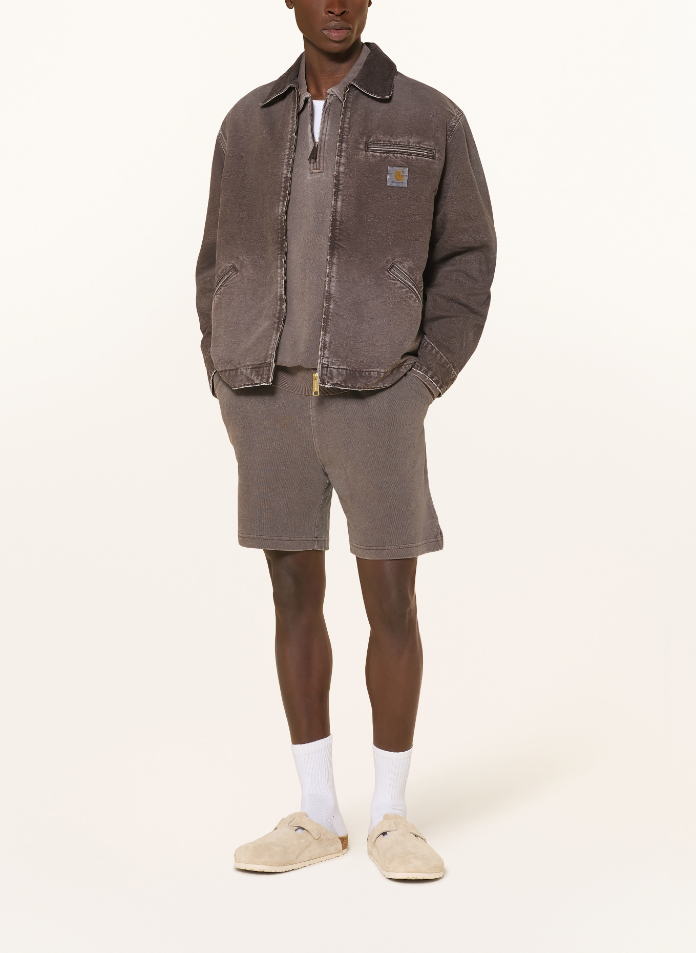 carhartt WIP Jeansjacke DETROIT: 3TW17 TOBACCO / TOBACCO