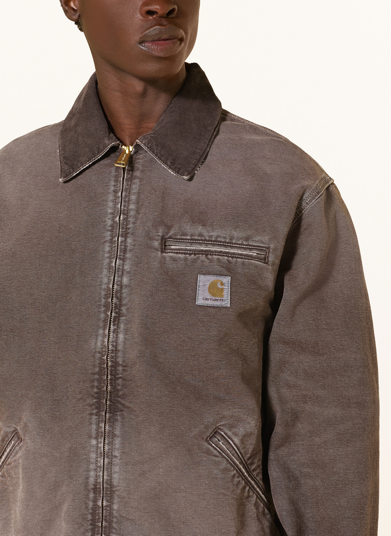carhartt WIP Jeansjacke DETROIT: 3TW17 TOBACCO / TOBACCO