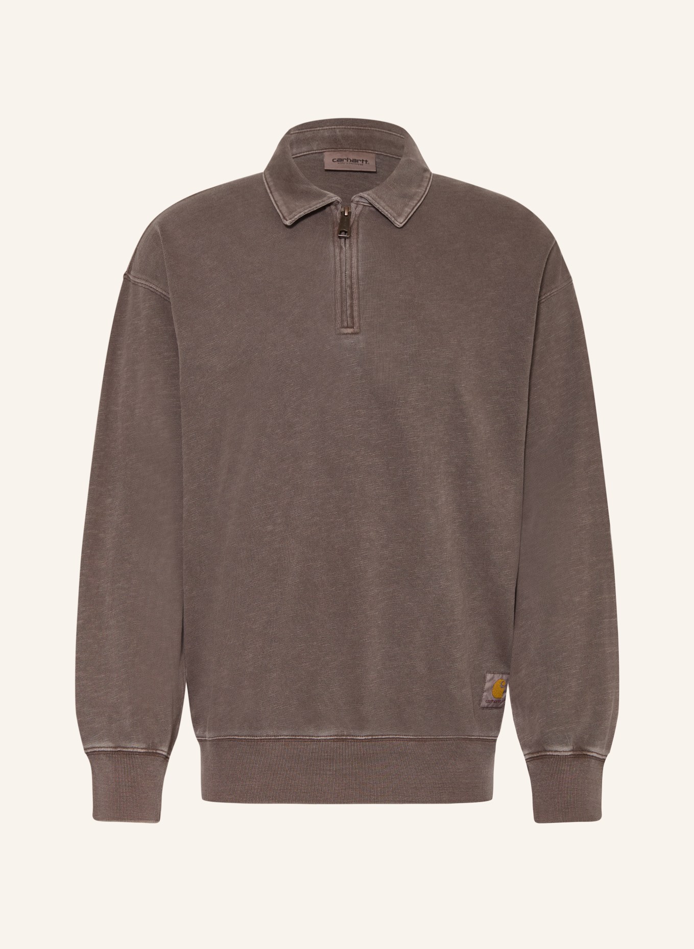 carhartt WIP Sweat-Troyer: BRAUN