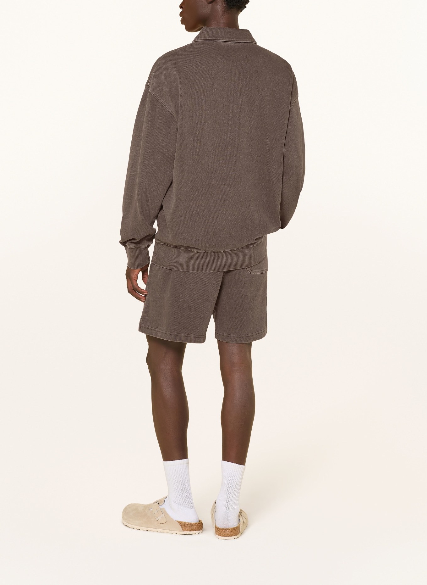carhartt WIP Sweat-Troyer: BRAUN