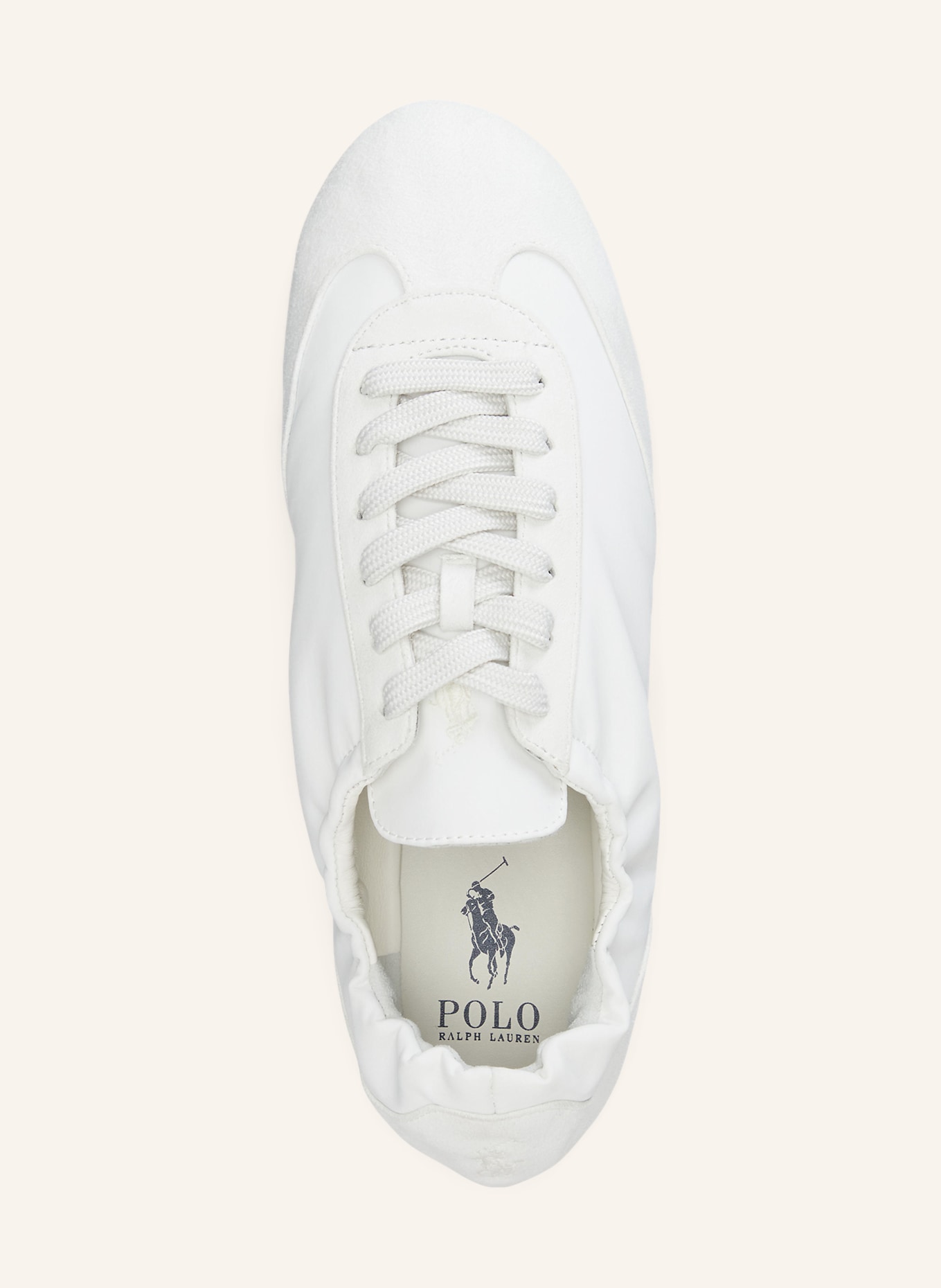 POLO RALPH LAUREN Sneaker: WEISS
